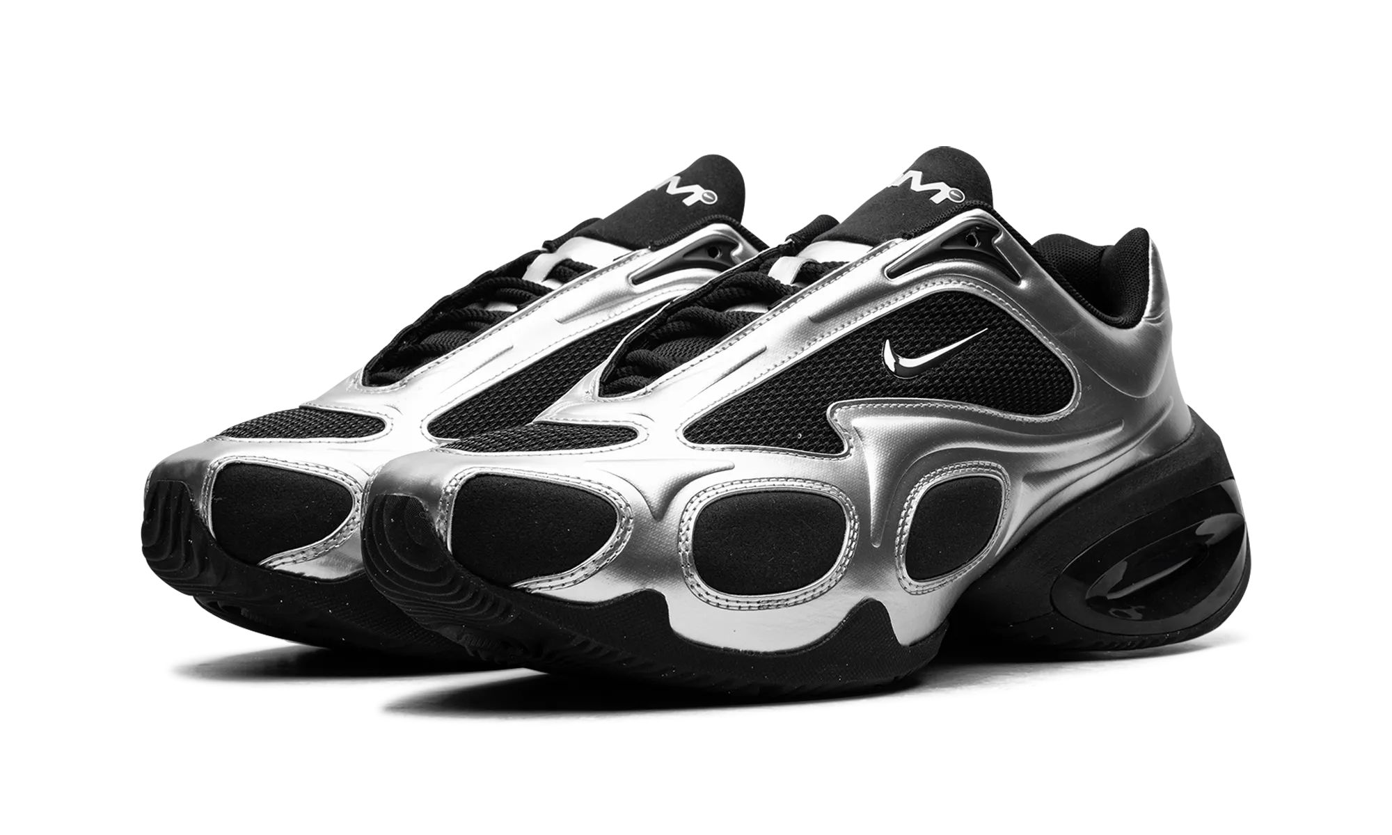 Energy return early - morning Air Max Muse WMNS "Black / Metallic Silver"