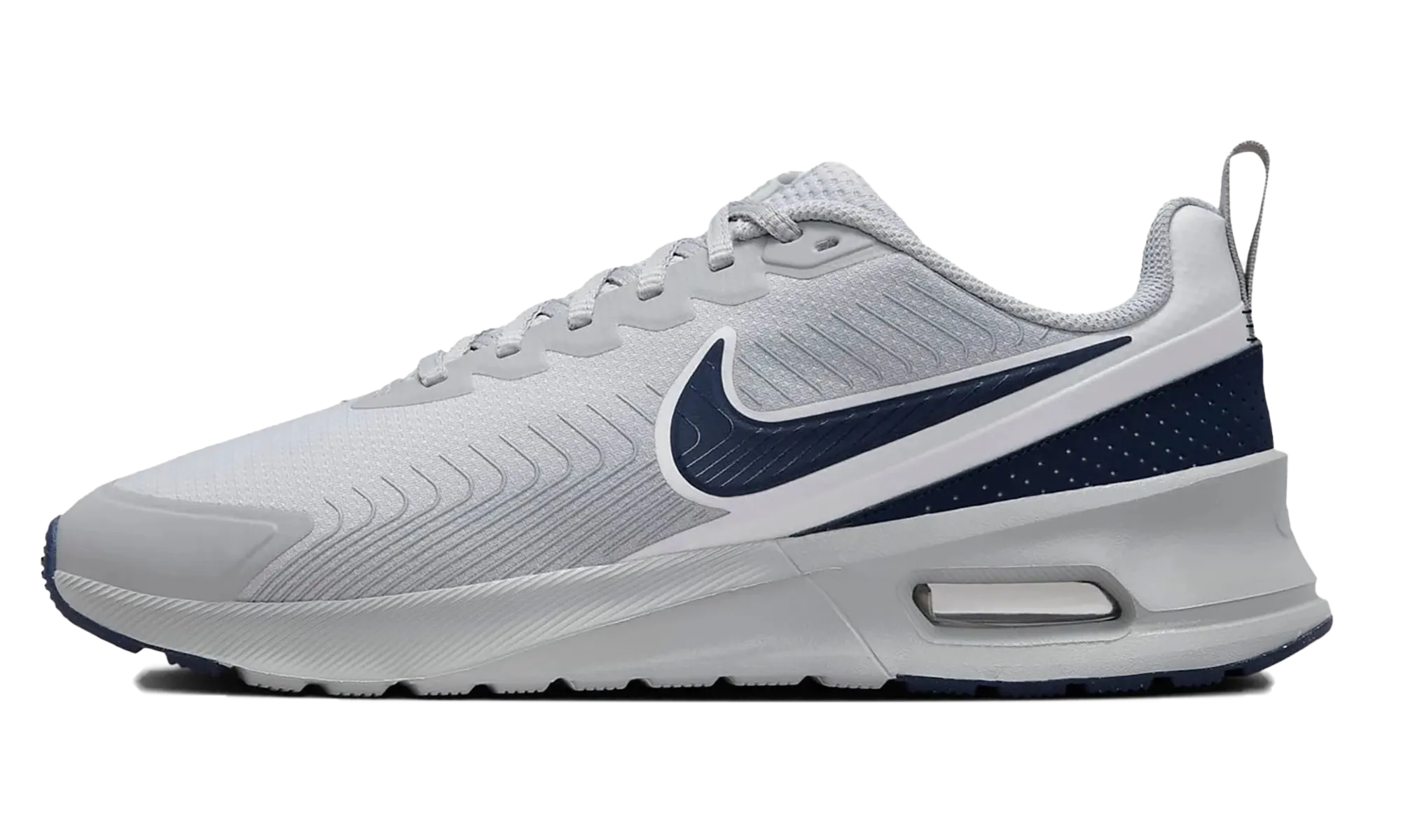 Amateur - runner cool - down shoes AIR MAX NUAXIS "LIGHT SMOKE GREY CYBER WHITE OBSIDIAN"