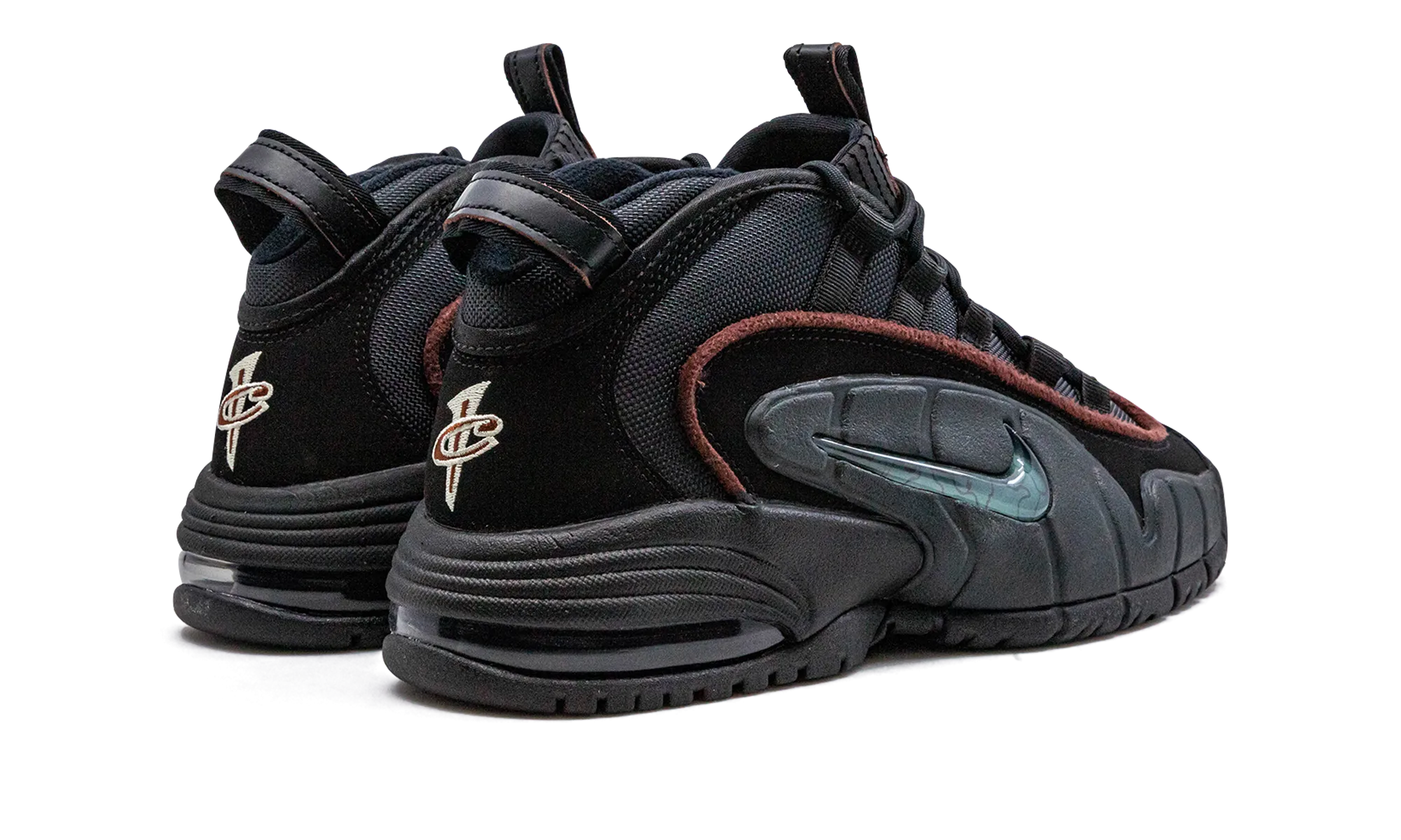 Air Max Penny "Faded Spruce" downhill running shoes Strappy Design