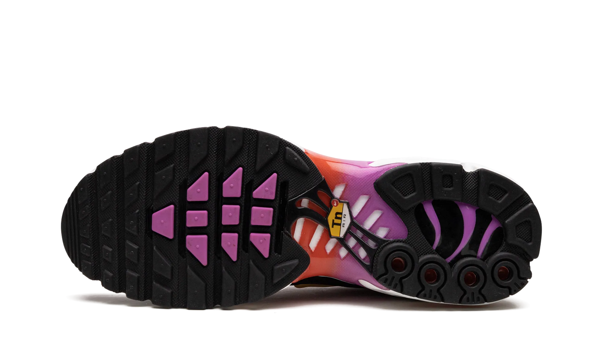 AIR MAX PLUS MNS WMNS "White Red Magenta" adjustable shoes multi - activity shoes