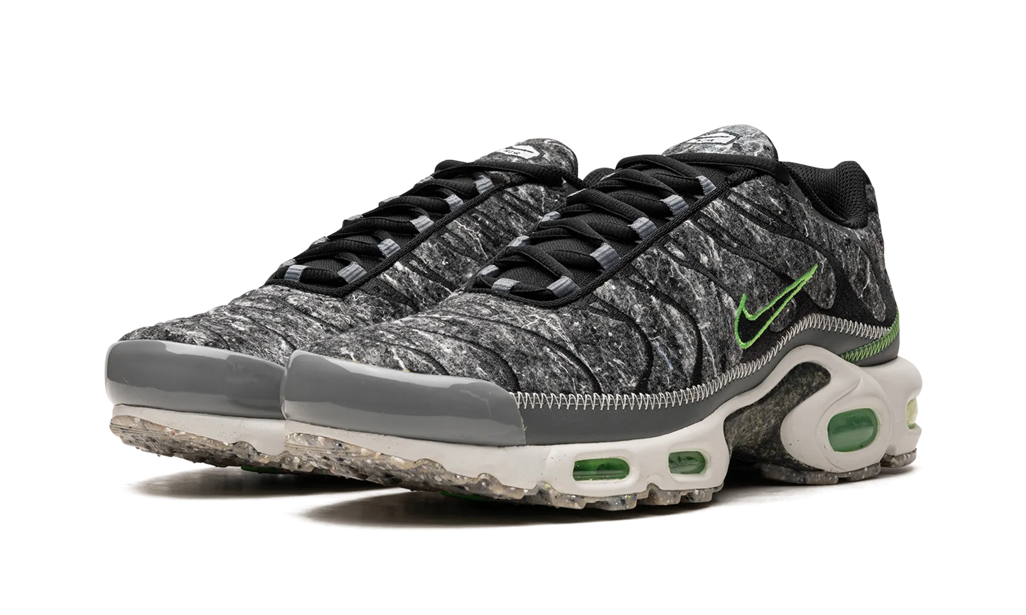 Air Max Plus "Essential Crater Green" maintain balance