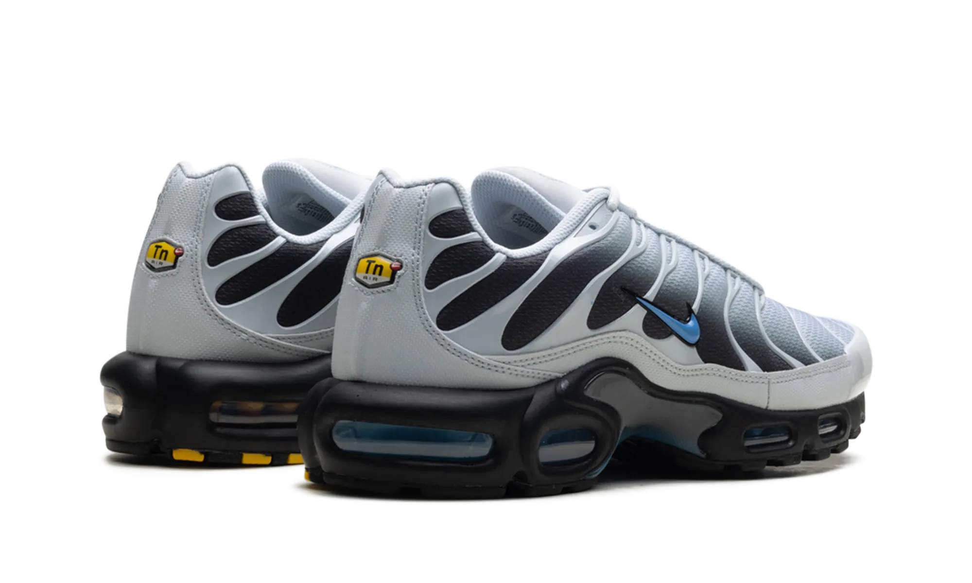 quick - drying shoe trait breathable experience Air Max Plus "Grey University Blue Black"