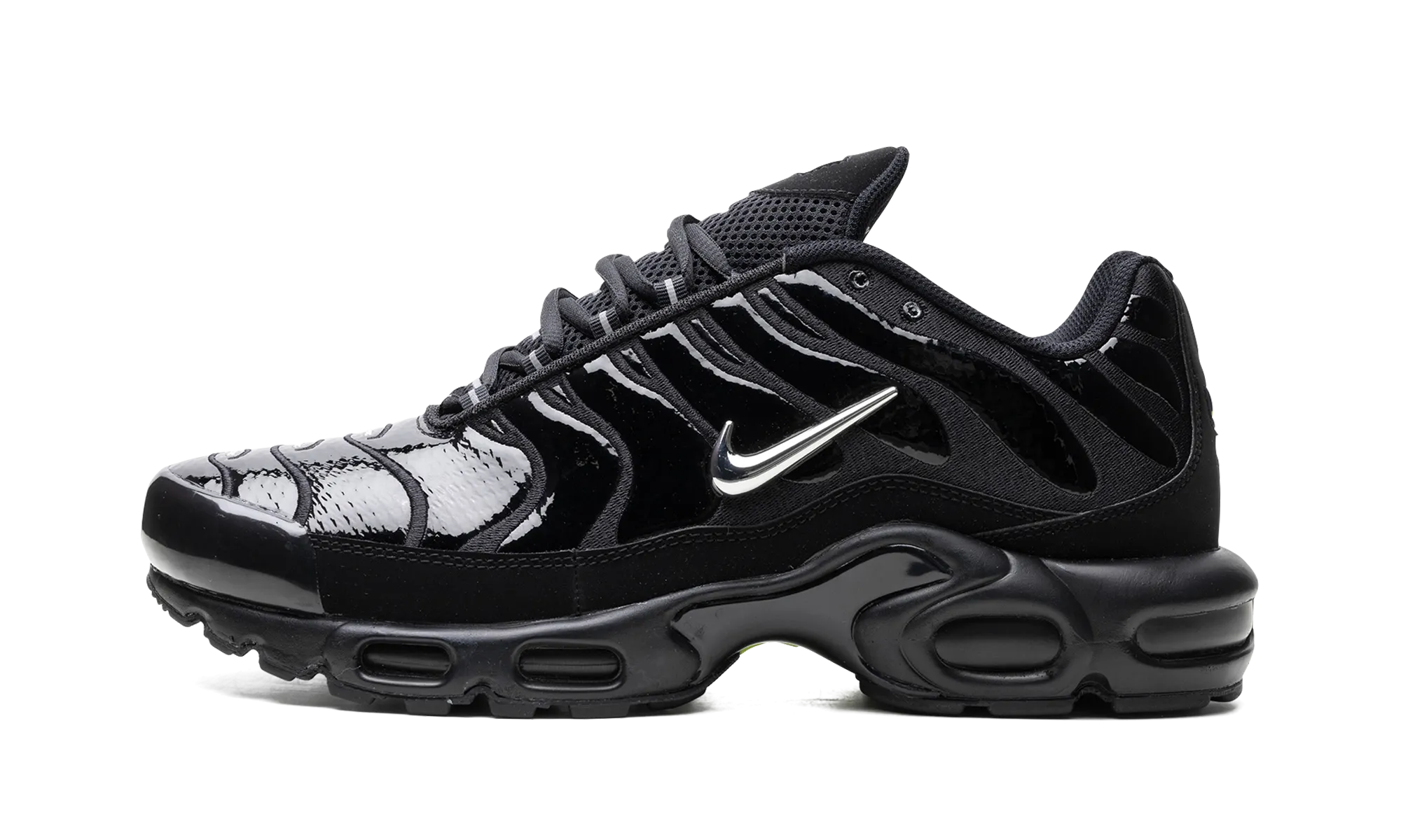 Air Max Plus "Metallic Black" shock - dispersing