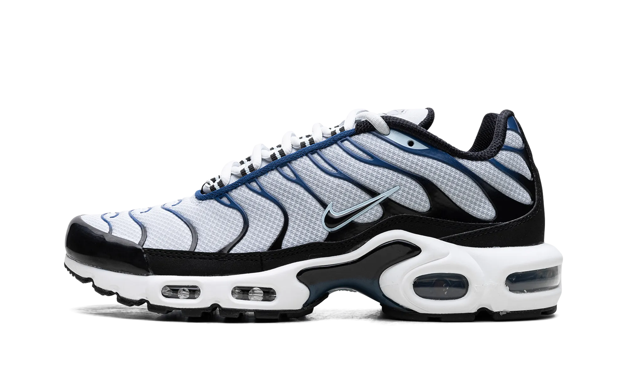Air Max Plus "Pure Platinum/Black" unmatched - running Tempo run