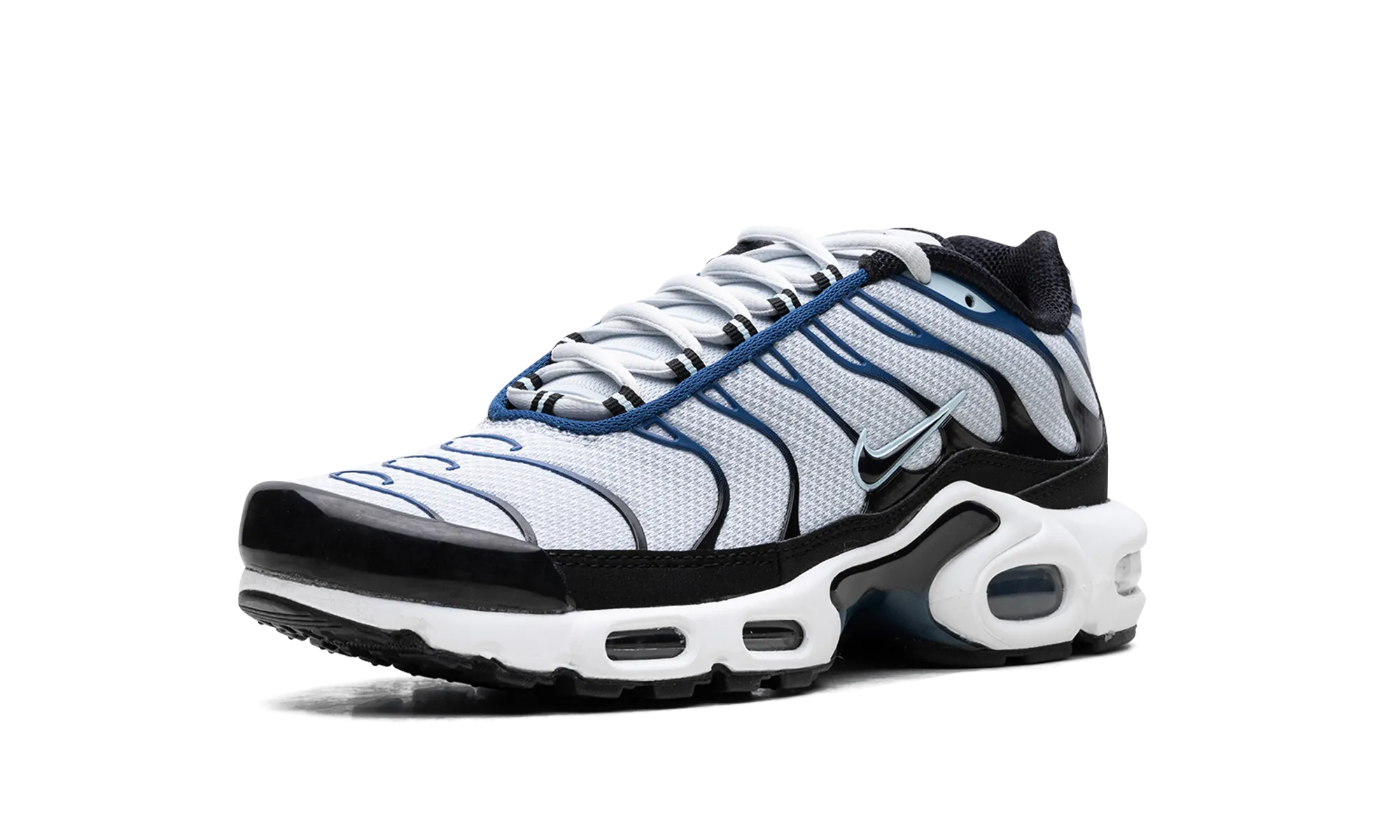 lightweight - material - portability shoes Shock dispersion Air Max Plus "Pure Platinum/Black"