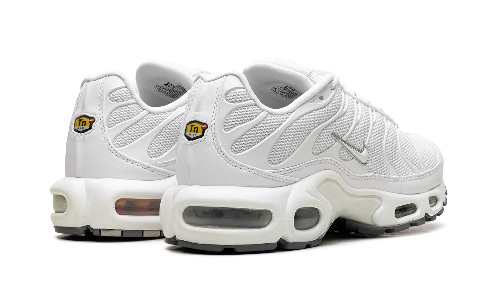Air Max Plus "Triple White" all - weather suitability shoes Power Shoes