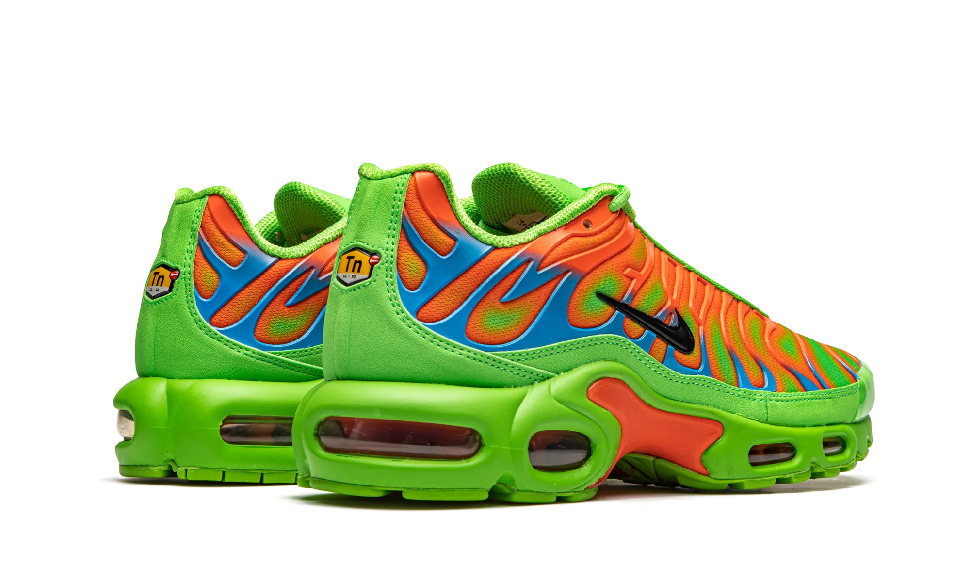 Air Max Plus TN "Supreme - Green / Orange" short - distance runner's shoe alternative sports shoe gear