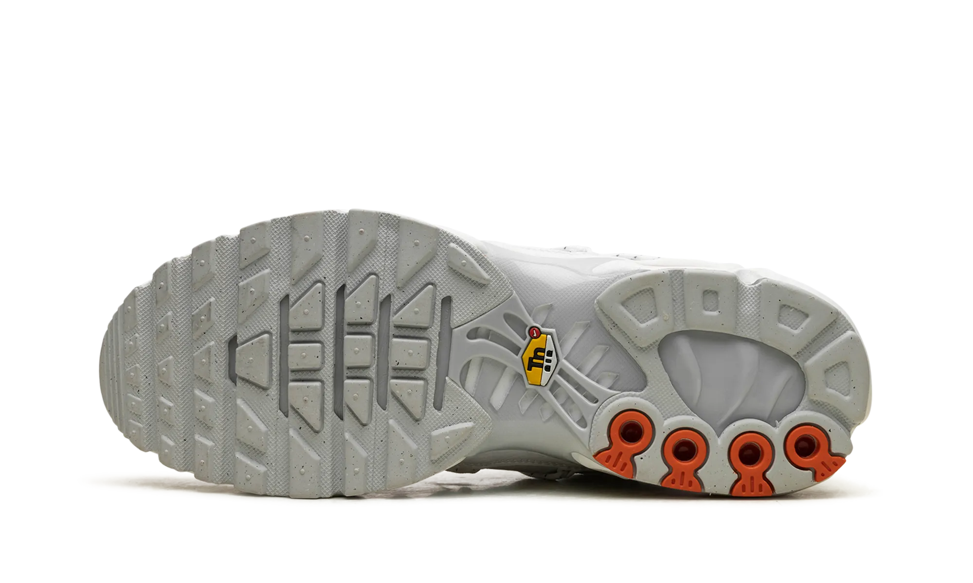 Air Max Plus Utility "White Safety Orange" Easy Slip   On