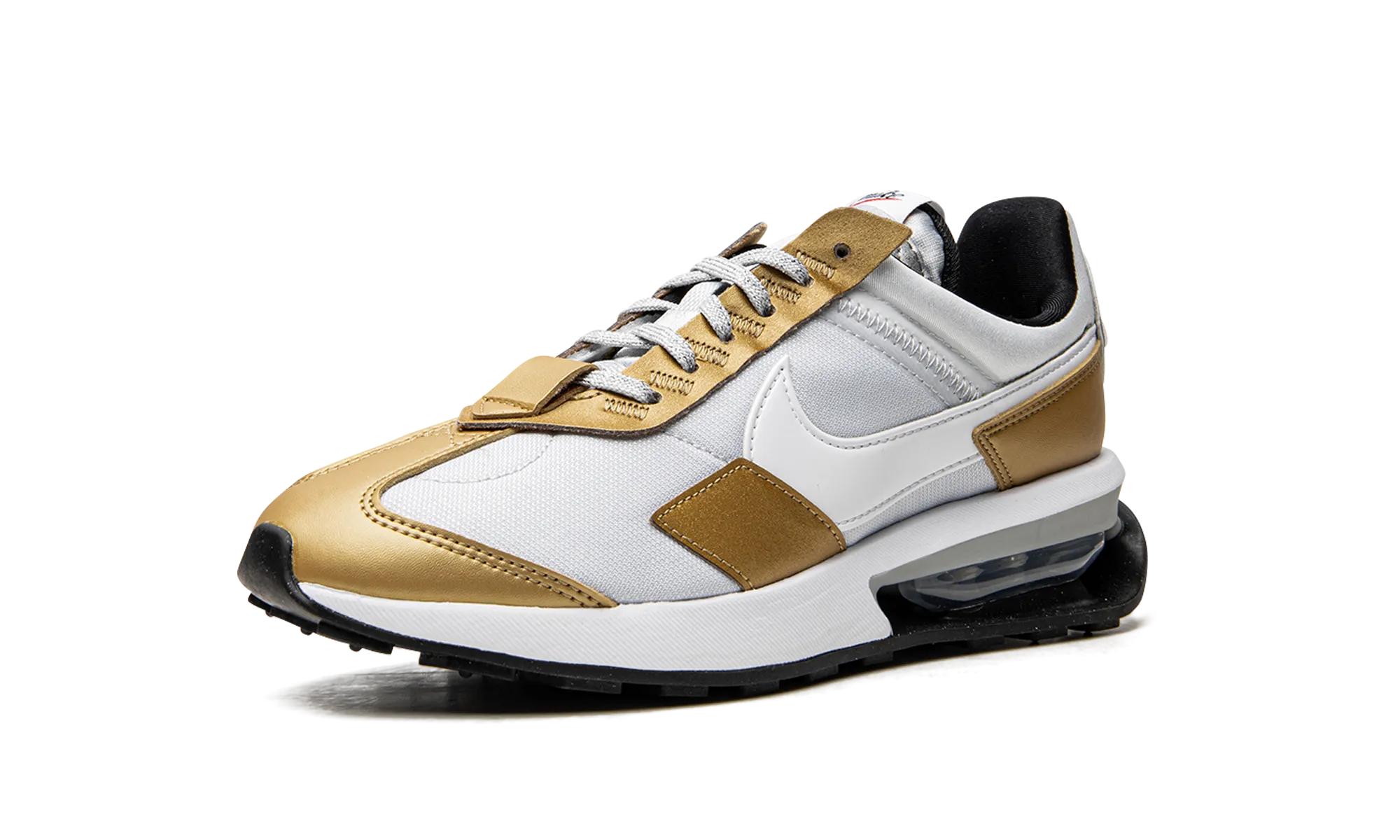 hard - wearing shoes running posture AIR MAX PRE DAY SE MNS WMNS "Pure Platinum / Metallic Gold"