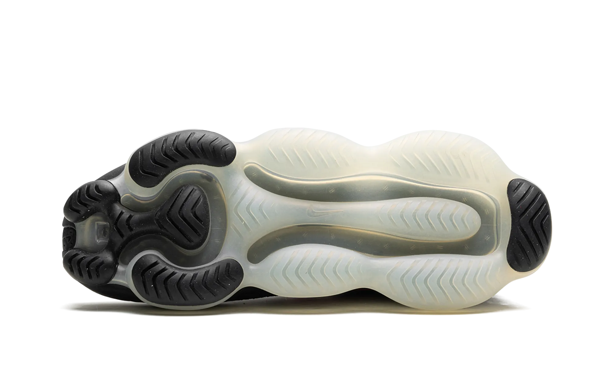 Air Max Scorpion "Black Fireberry" running in a playground shoes city running shoes