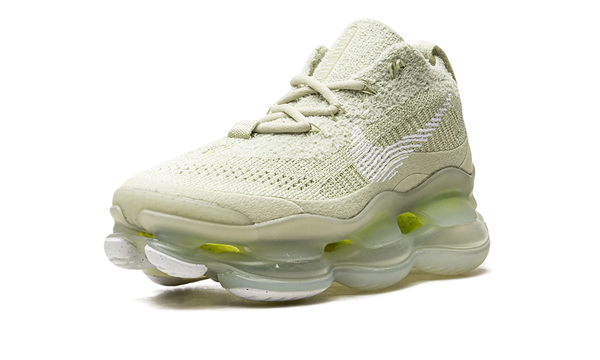 AIR MAX SCORPION WMNS "Olive Aura" running in a playground shoes