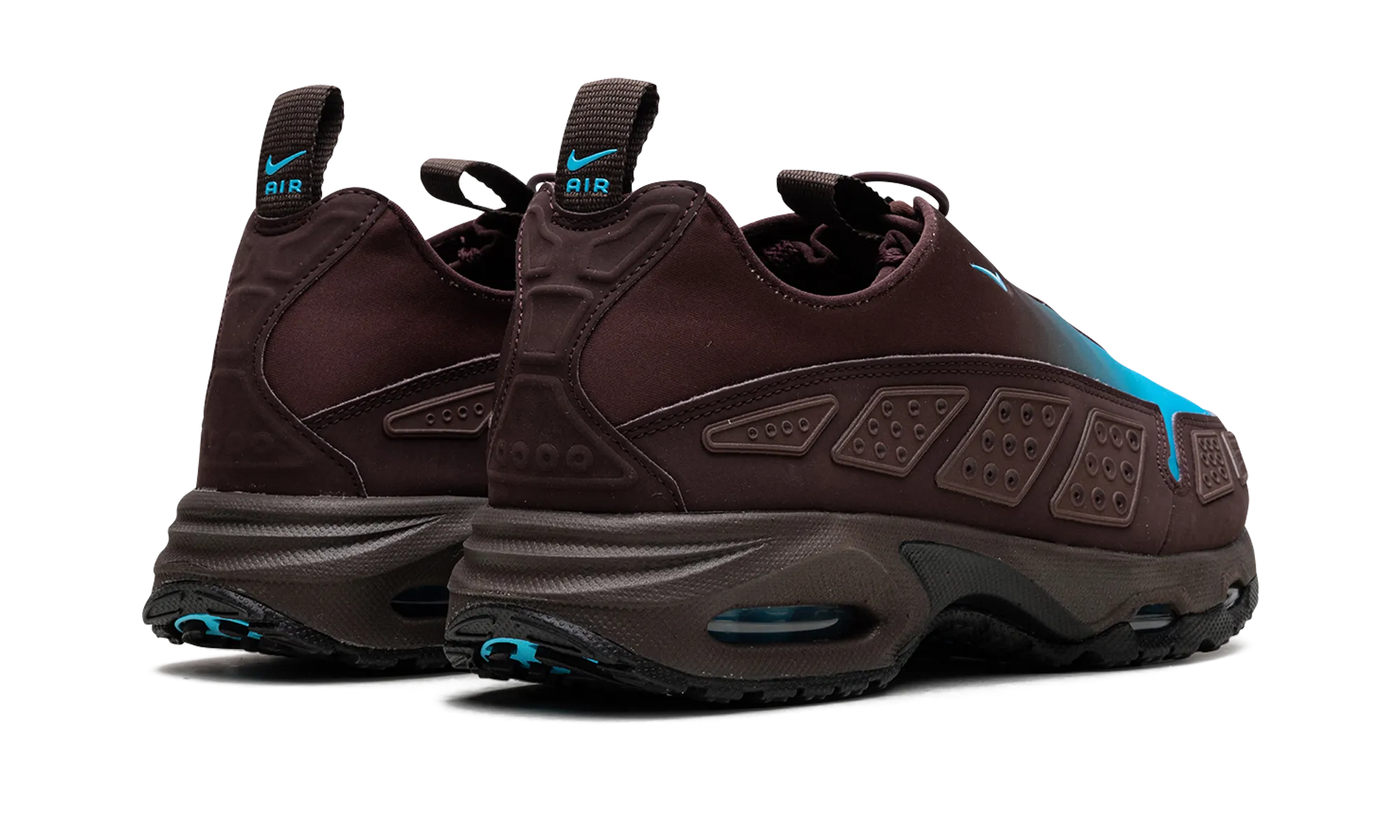 Air Max Sunder WMNS "Burgundy Crush Baltic Blue" adjustable straps shoes