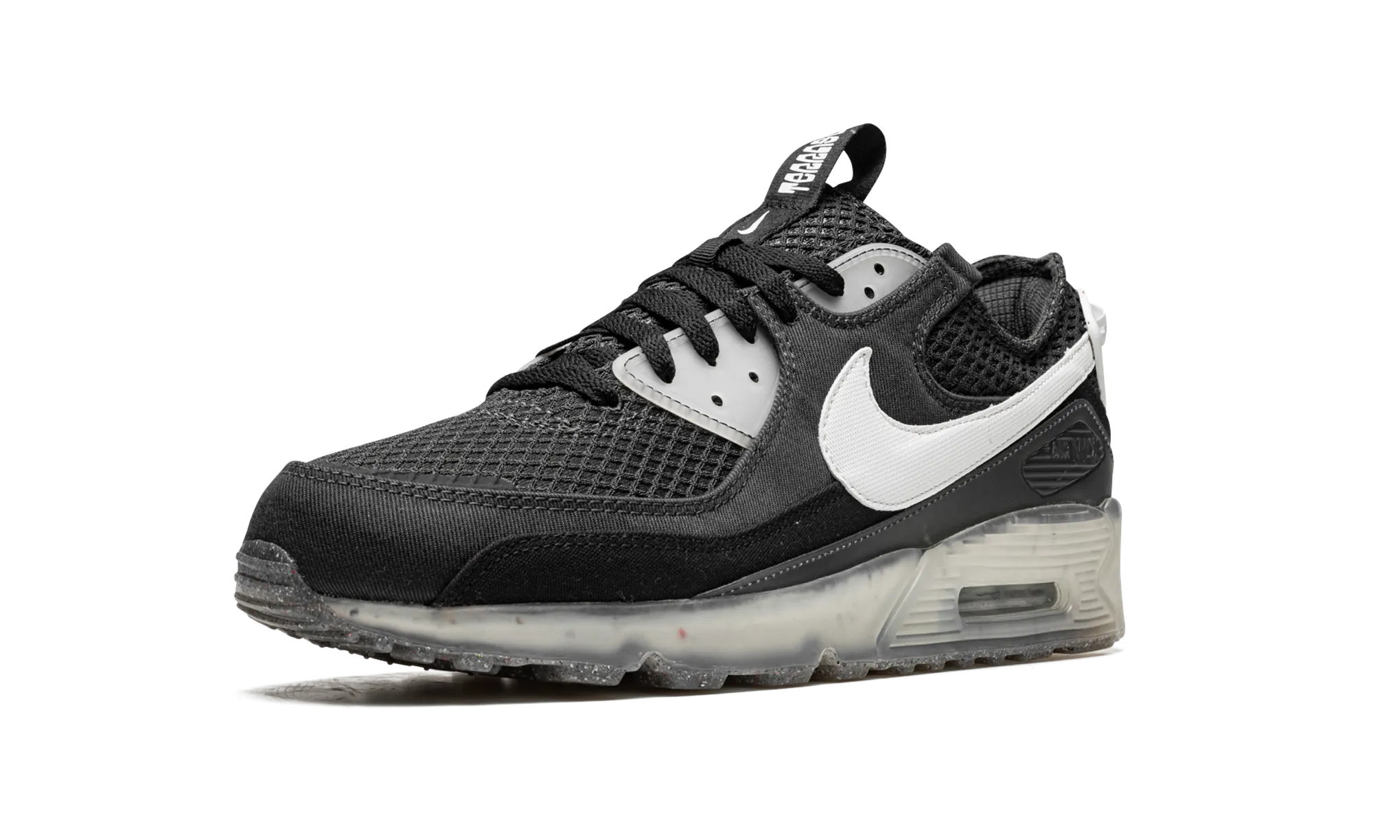 running in patterned designs running in a drawbridge area shoes Air Max Terrascape 90 "Black / White"