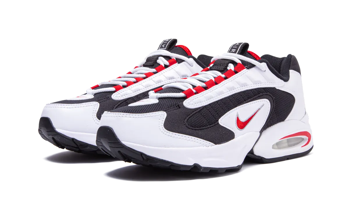 geometric - pattern shoes green running shoes Air Max Triax 96 "White / University Red"