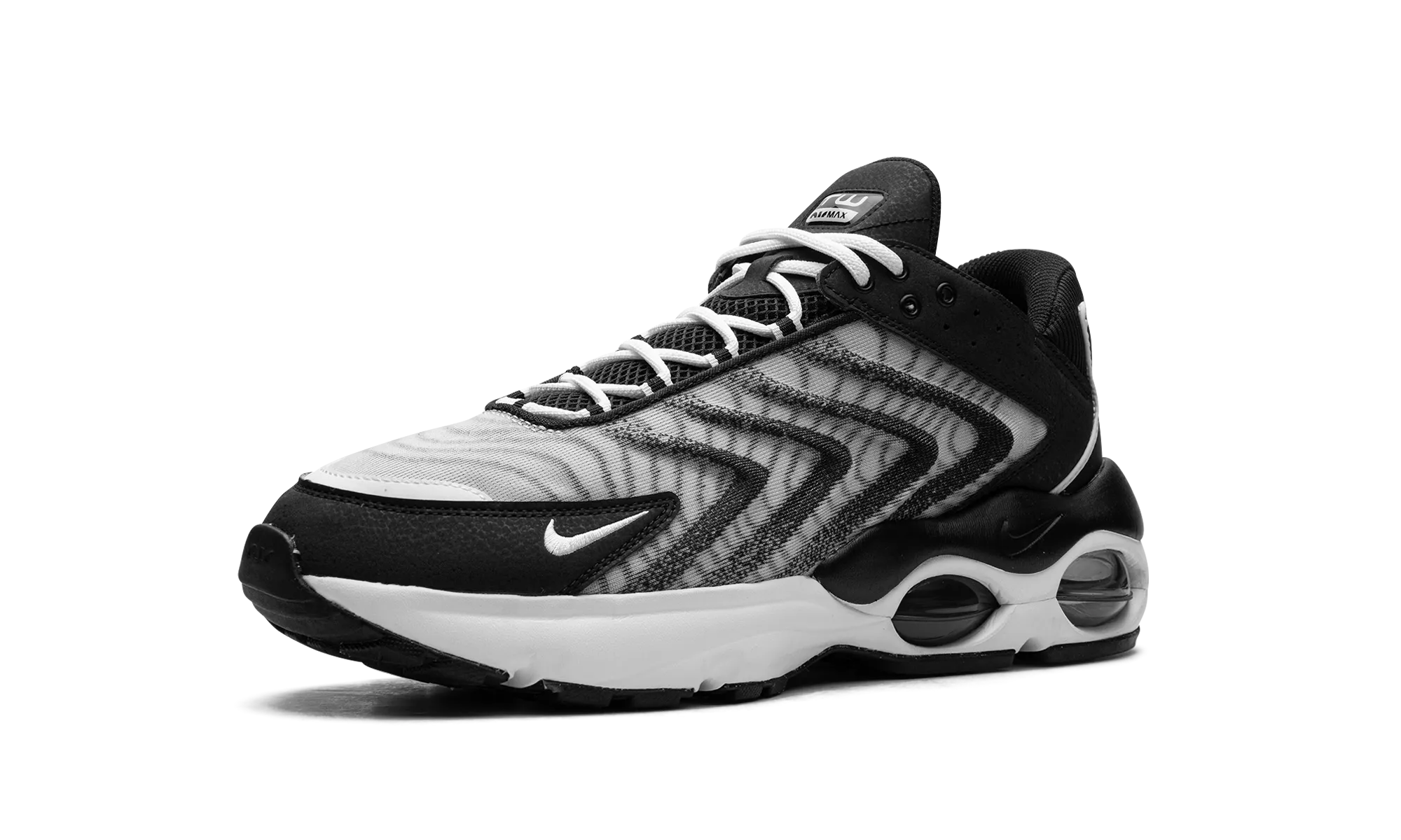 running in a triathlon Replaceable Insole Air Max TW "Black White"