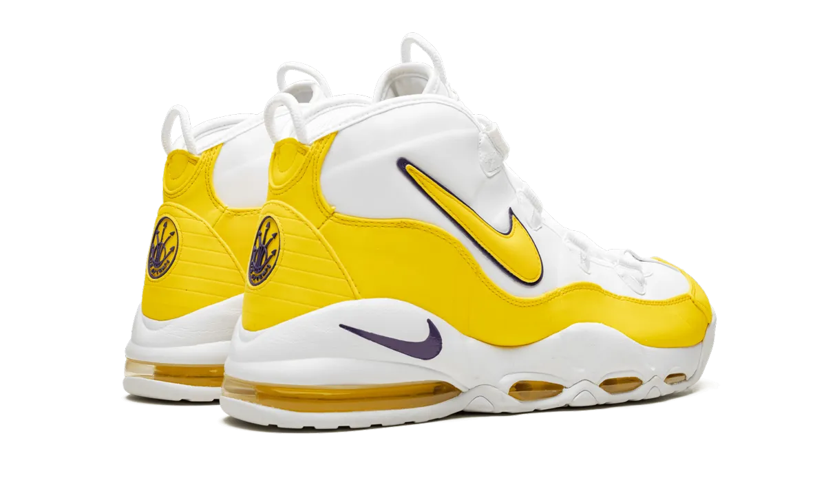 Air Max Uptempo 95 "Lakers" Sturdy Construction unisex running shoes
