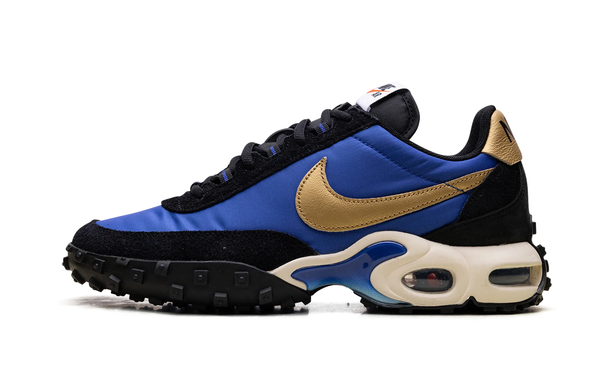 heat - resistant shoes Dance Air Max Waffle Racer "Hyper Blue / Metallic Gold"