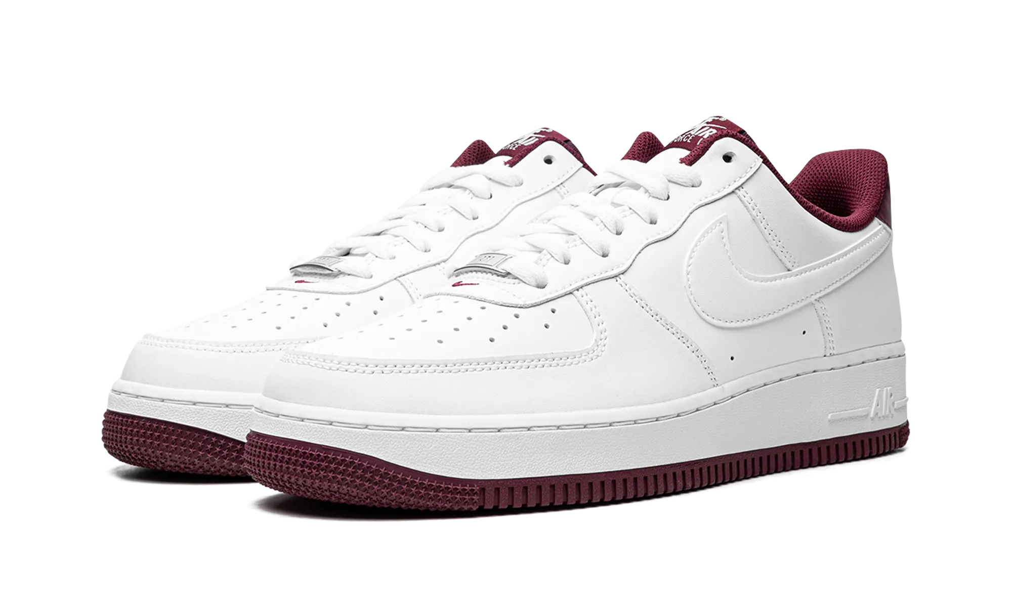 Resistance to wear Air Force 1 Low '07 "White / Dark Beetroot"