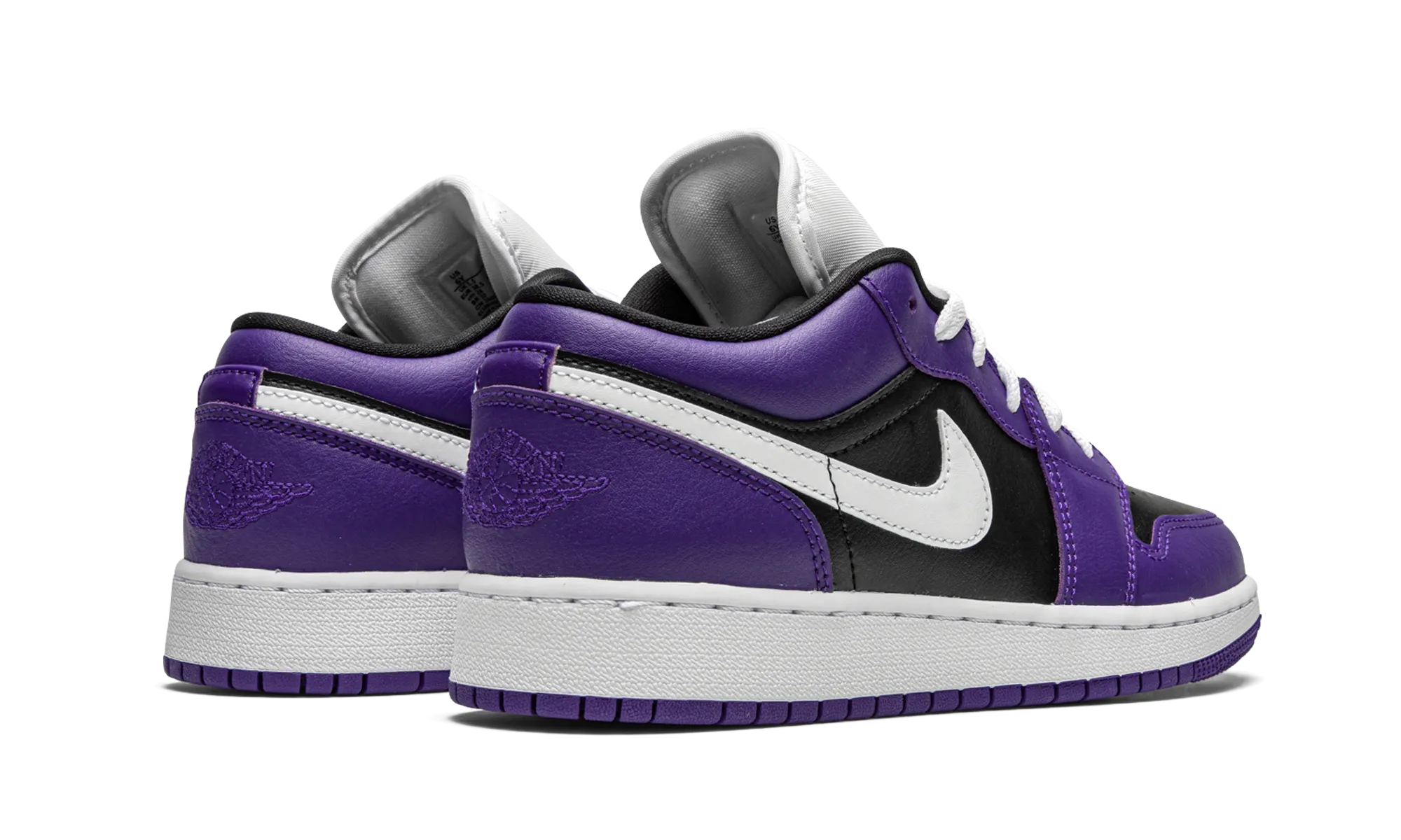 Air Jordan 1 Low GS "Black / Court Purple" Room To Grow