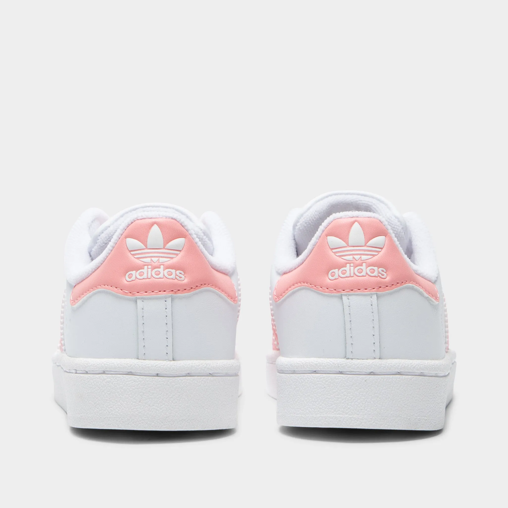 simple design adidas Children's Superstar II White / Semi Pink Spark