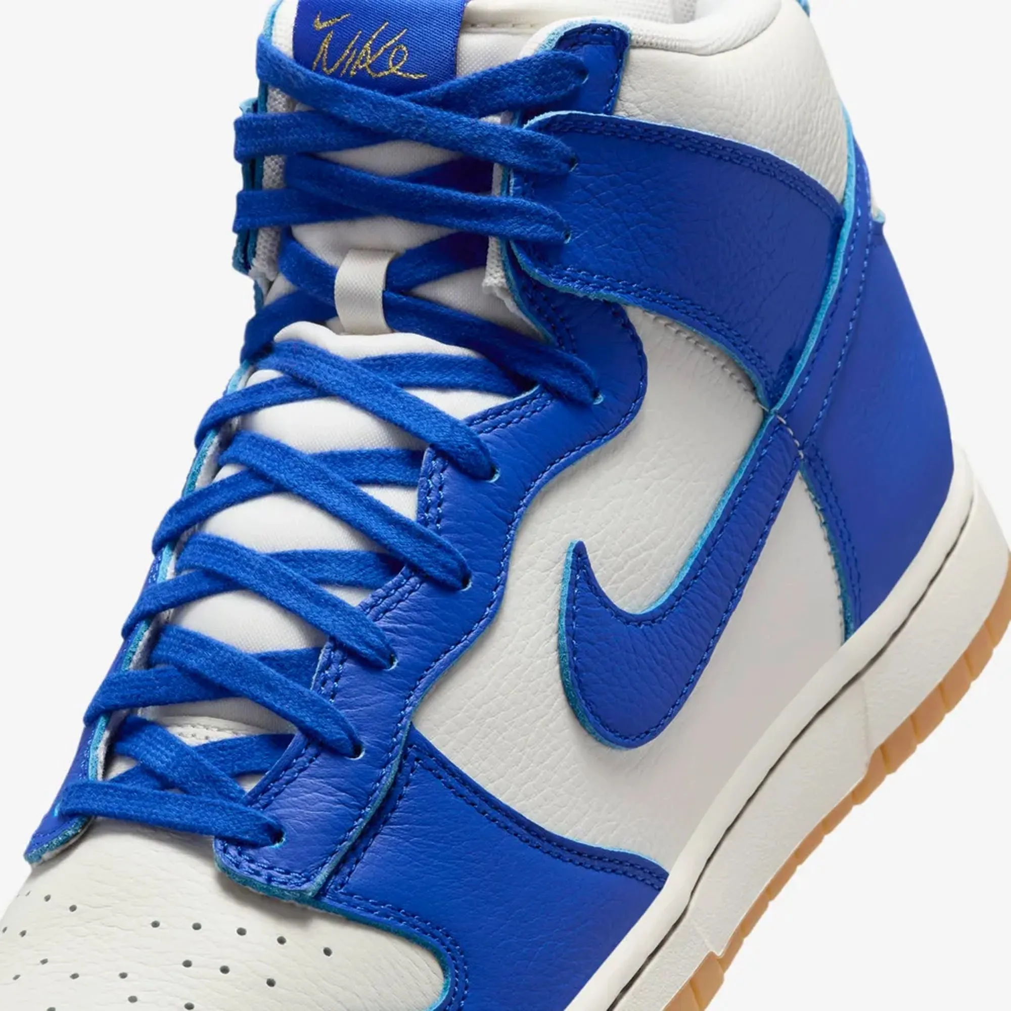 Everyday Motion Flexibility NIKE | DUNK HIGH RETRO SE { PHANTOM/RACER BLUE-PALE IVORY-GUM YELLOW