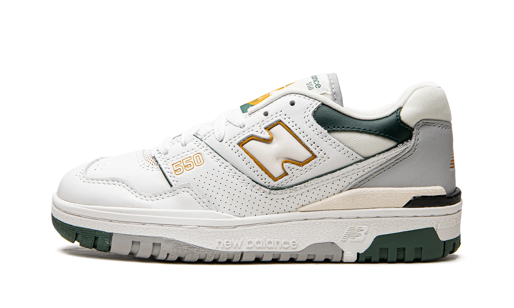 hill - running shoes wide - fit 550 "White / Nightwatch Green"