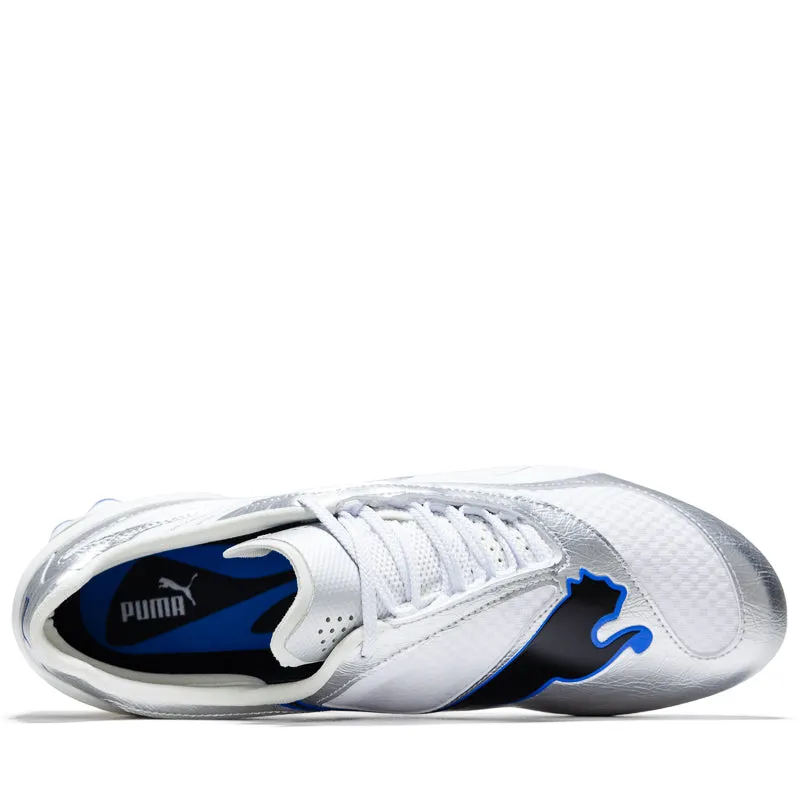 Puma V-S1 Metallic - White/Silver Carbon Fiber Plates