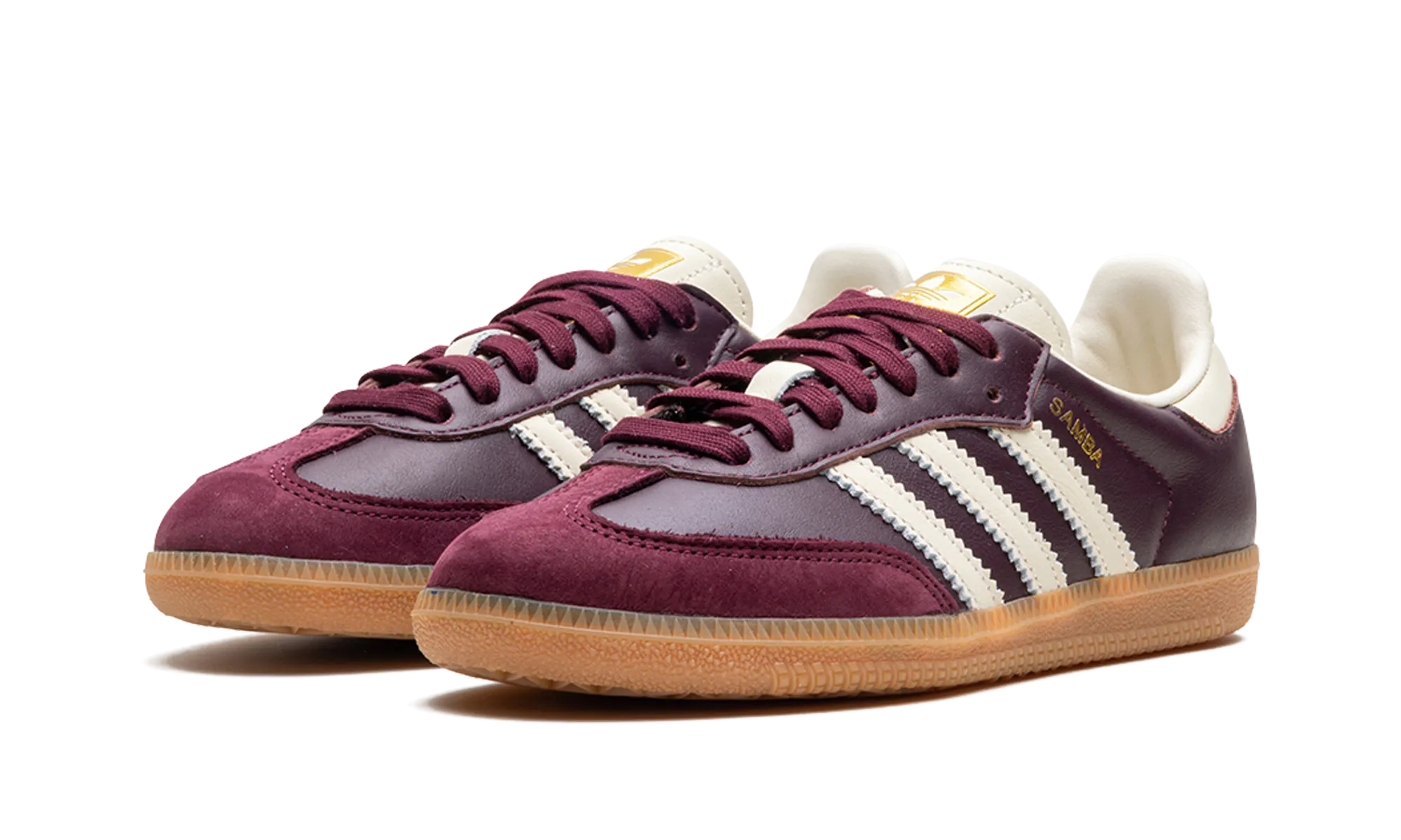 Chat Walk SAMBA OG WMNS "Maroon / Cream White"