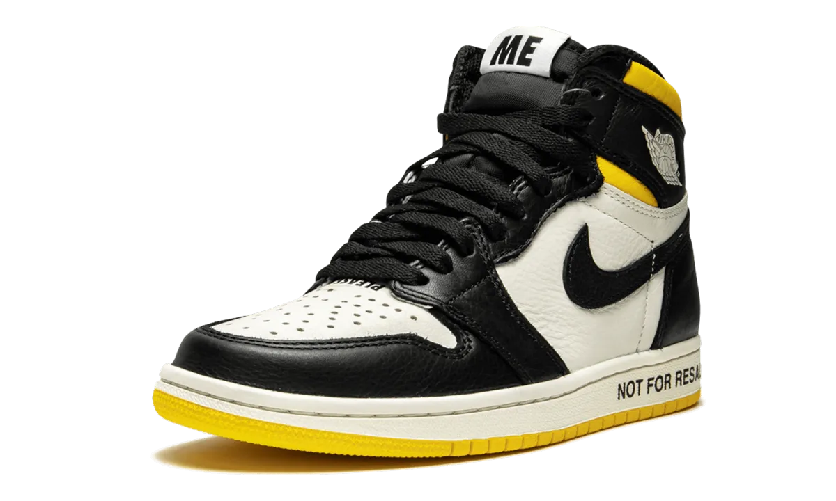Air Jordan 1 Retro High OG NRG "Not For Resale" Sidewalk Ready