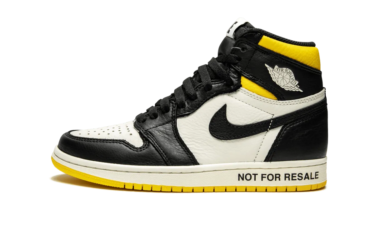 Matte Finish Collapsible Heel Design Air Jordan 1 Retro High OG NRG "Not For Resale"