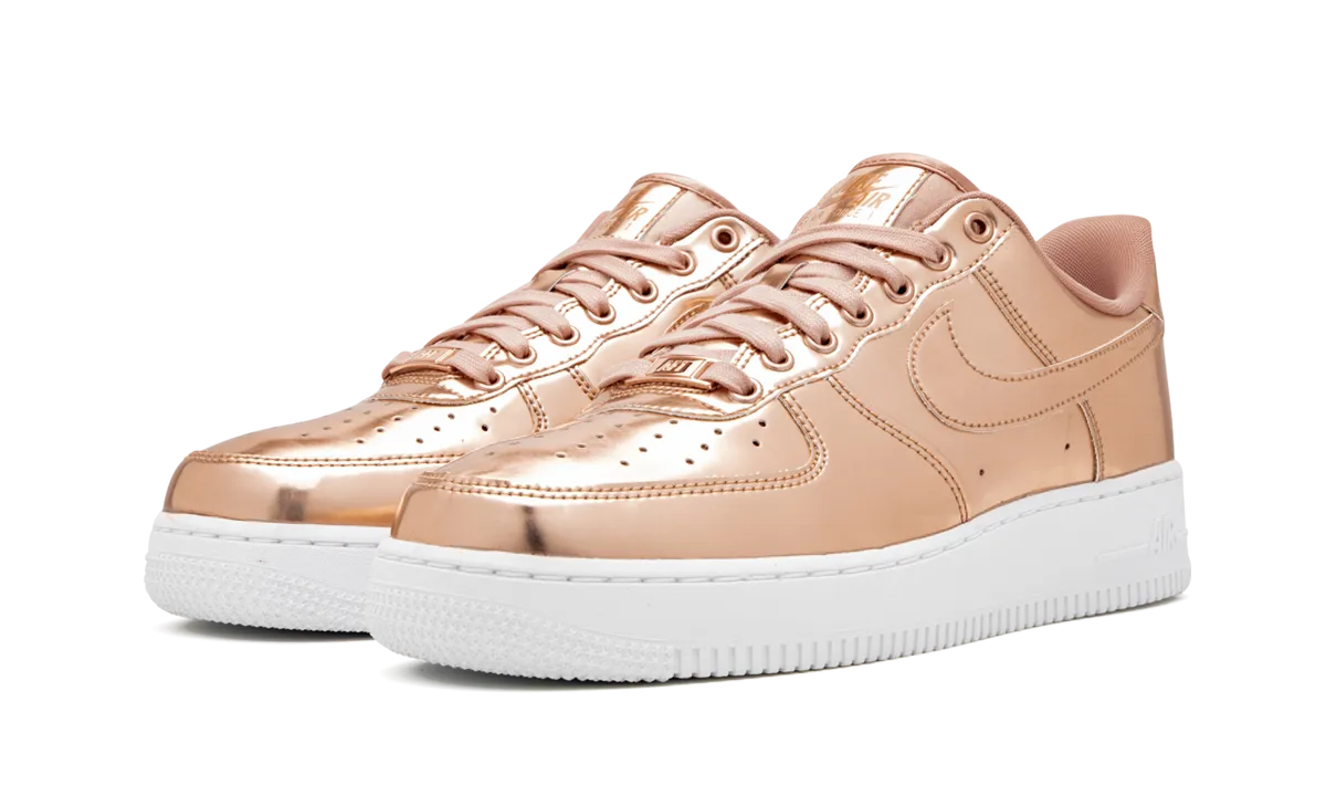 AIR FORCE 1 SP WMNS "Metallic Bronze" Bold Movement