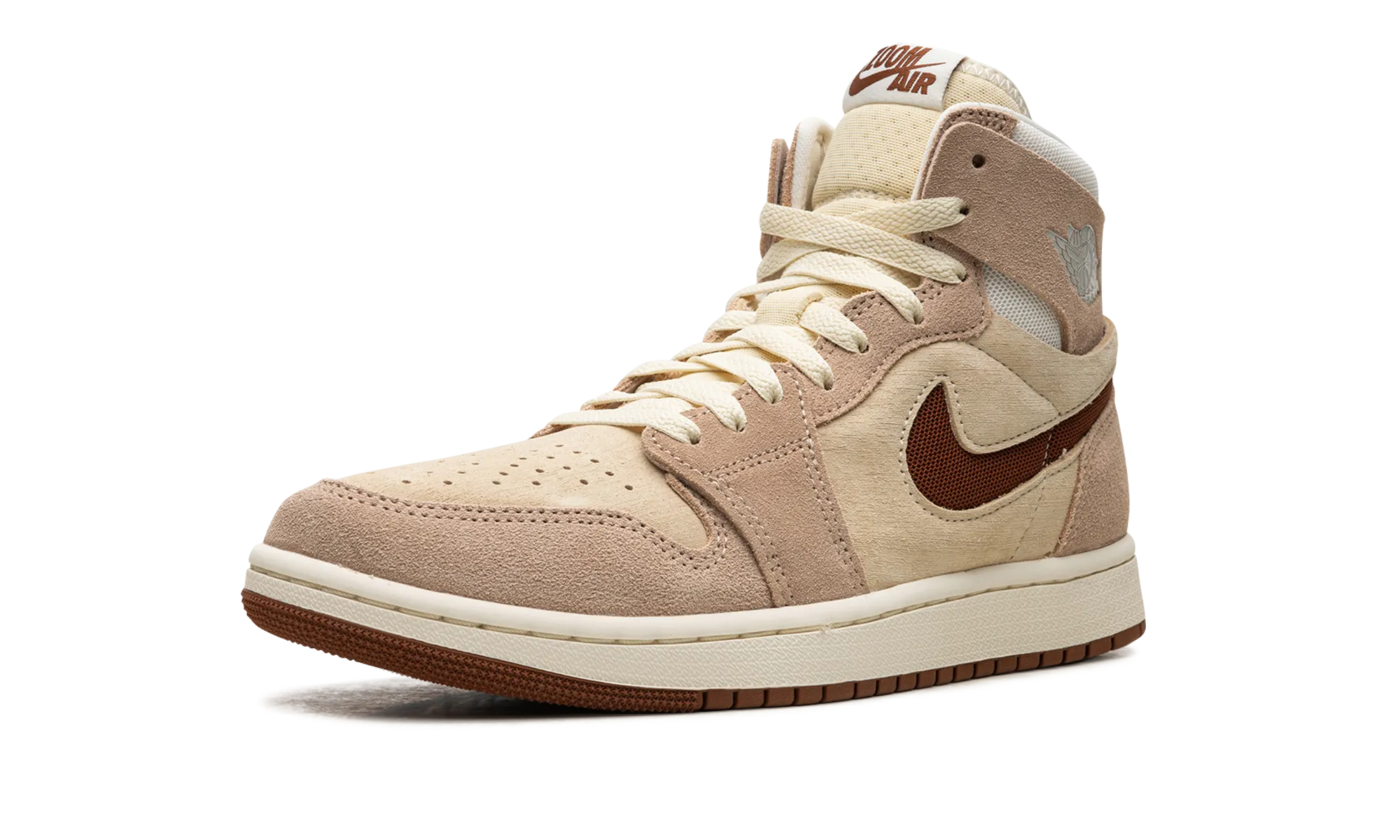 Air Jordan 1 High Zoom CMFT "LEGEND COFFEE" Pull Tab Marathon Mode