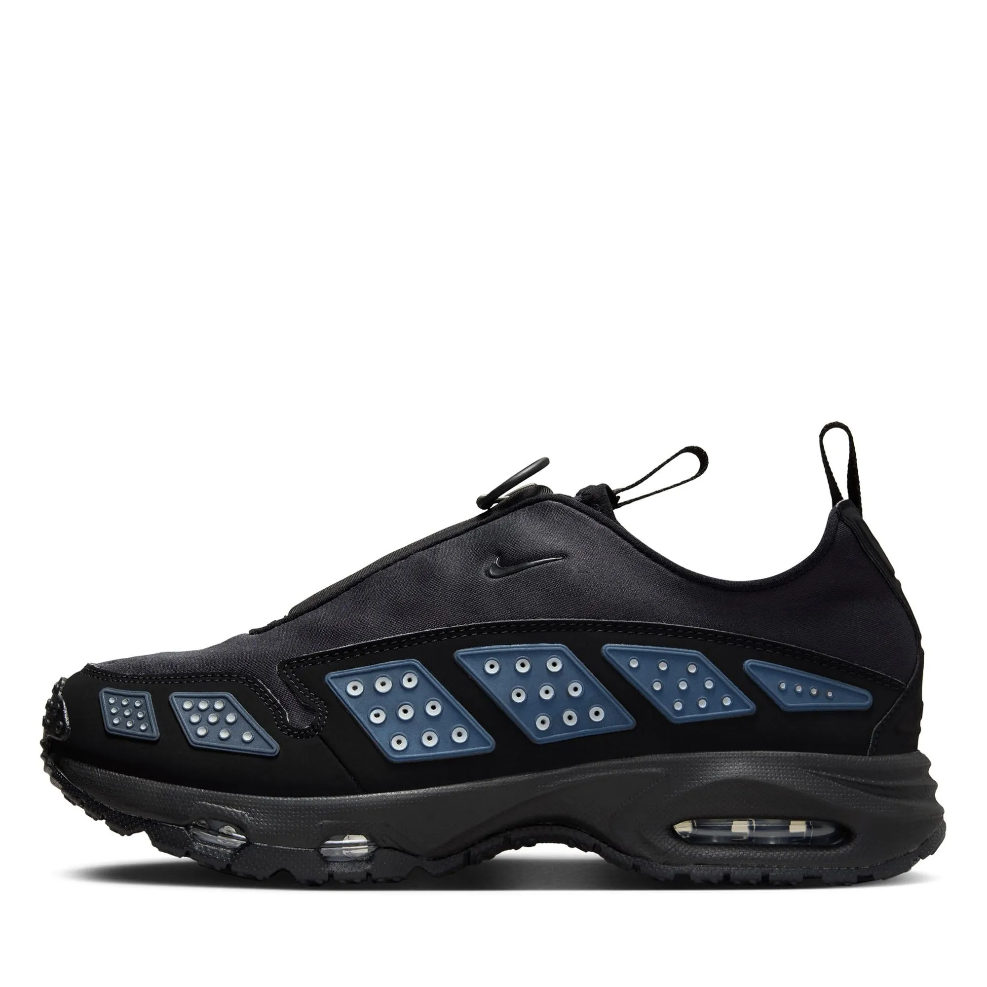 Fitness Lovers Hexagonal Lug Pattern Women's Nike Air Max Sunder - Black/Silver