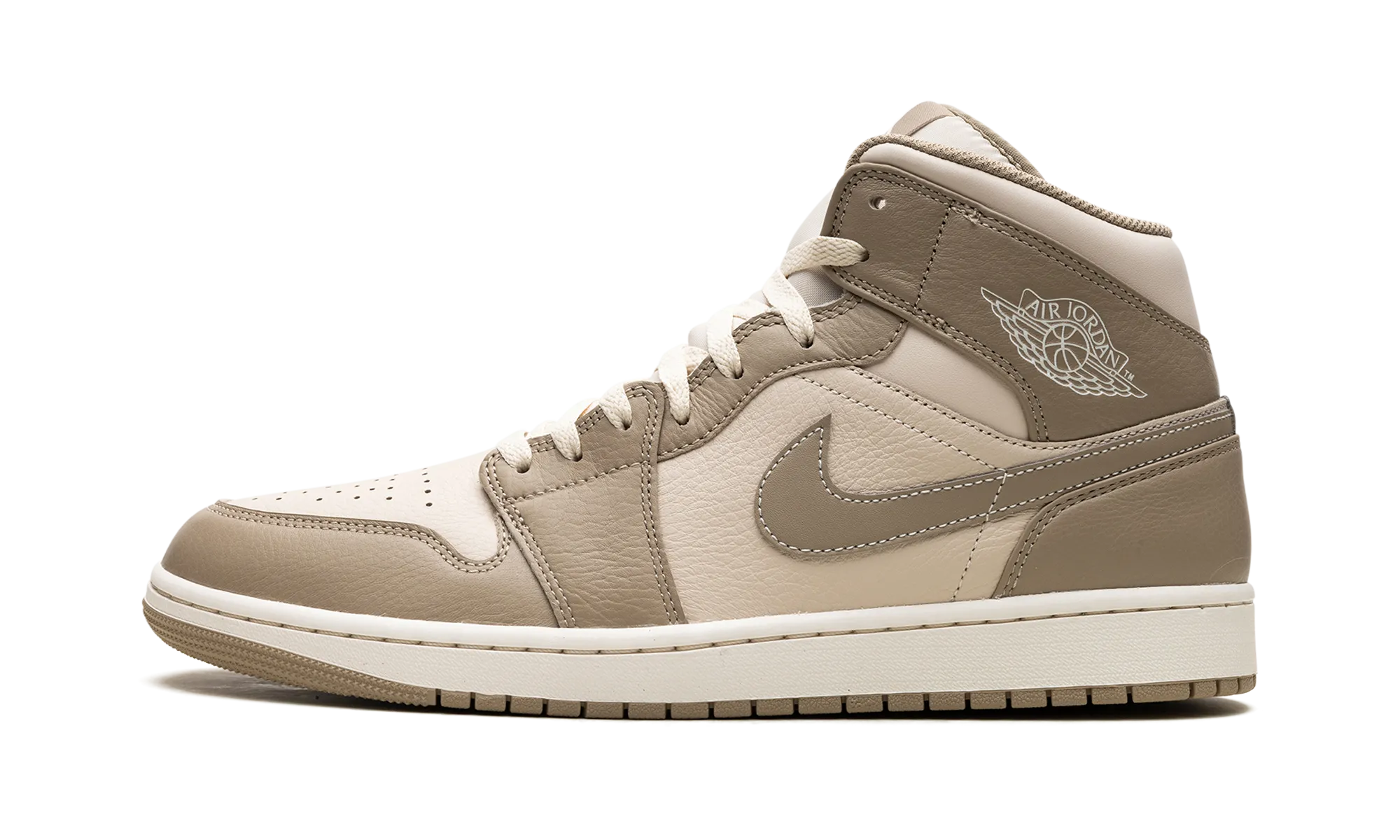 Soft Balance Air Jordan 1 Mid "LEGEND LIGHT BROWN"