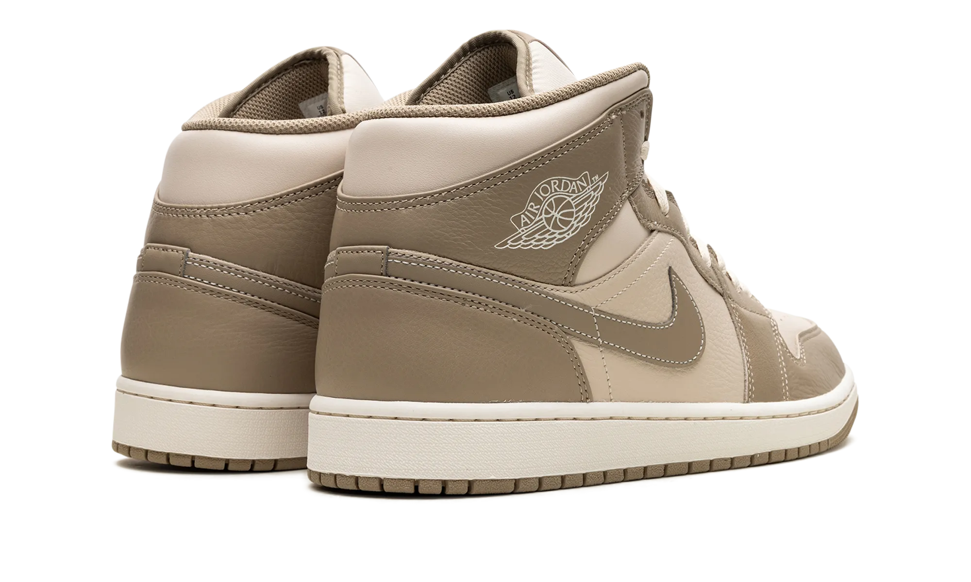 Air Jordan 1 Mid "LEGEND LIGHT BROWN" Energy Return Technology Signature grip