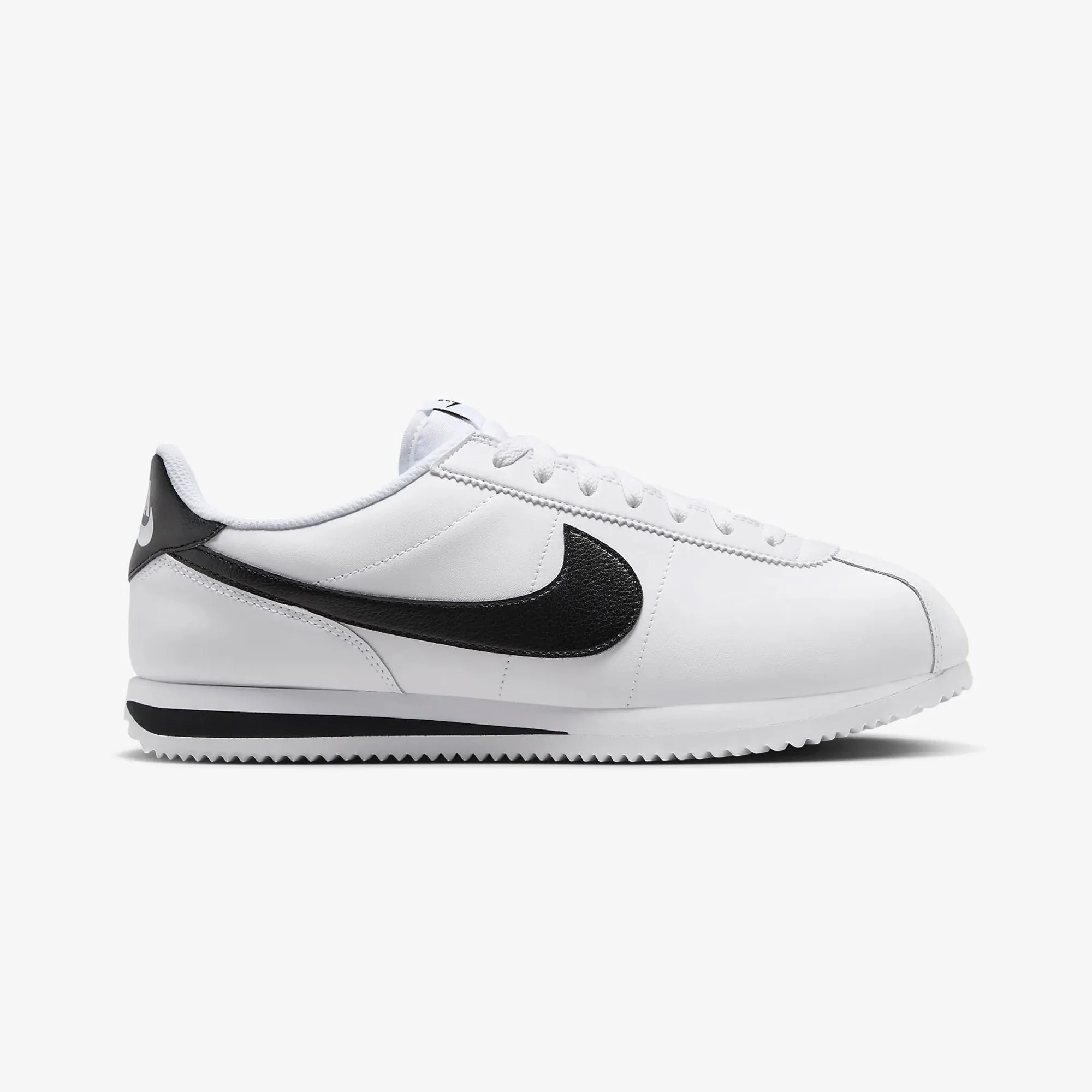 Core Cushion Resilient Design NIKE | CORTEZ { WHITE/BLACK