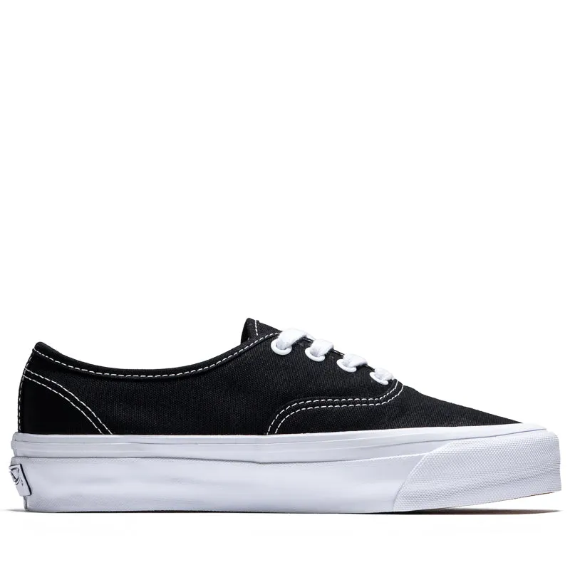 Vans Authentic Reissue 44 LX - Black/White Elastic Collar Design