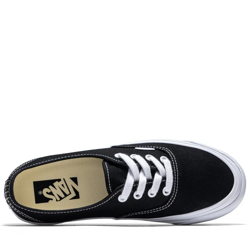 Vans Authentic Reissue 44 LX - Black/White Secure Lace Lock Metallic Trim