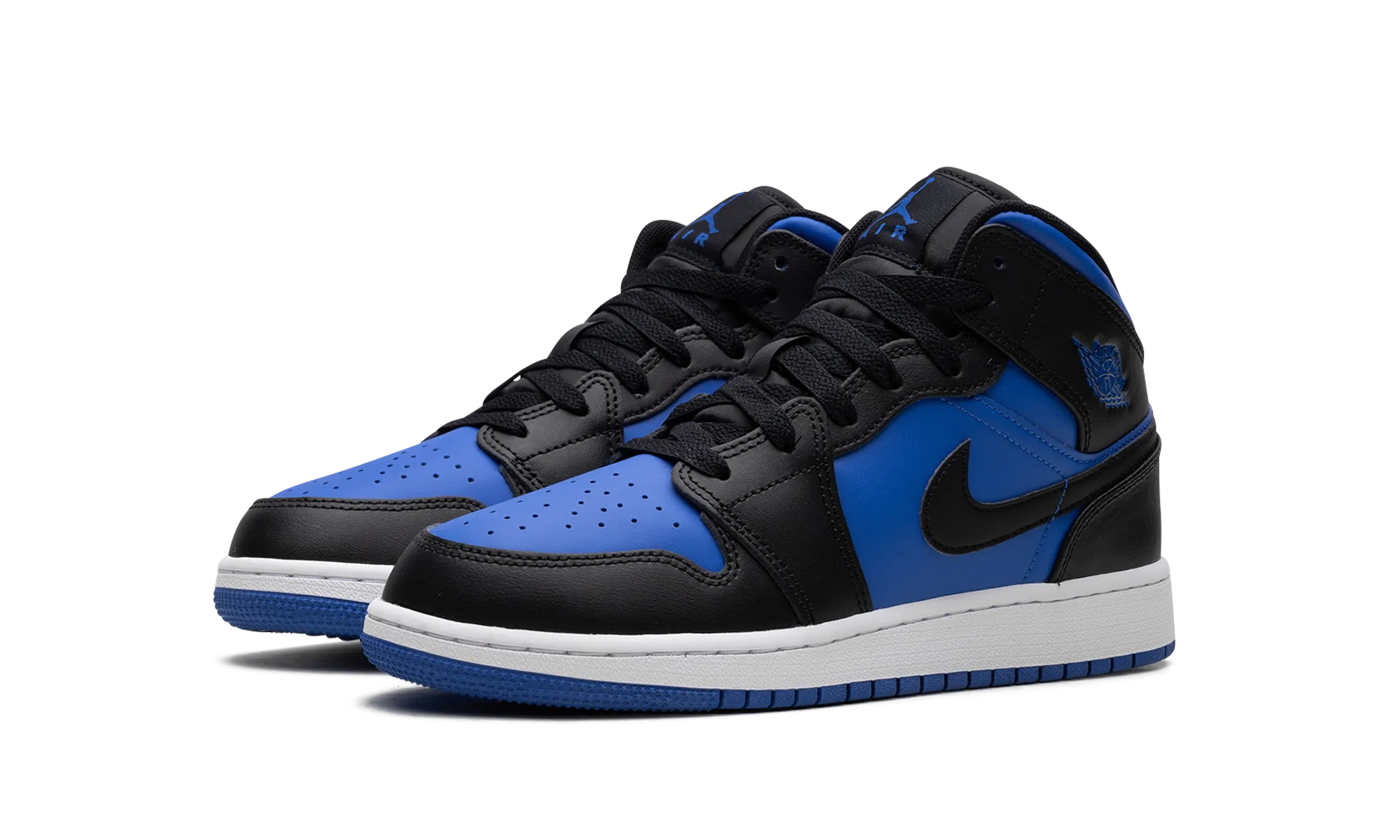 High Elasticity Breath Walk Air Jordan 1 Mid GS "Varsity Royal"