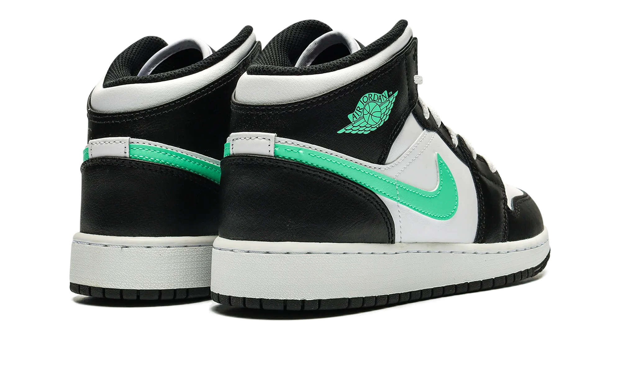 Air Jordan 1 Mid "GREEN GLOW" Ultra-soft fit
