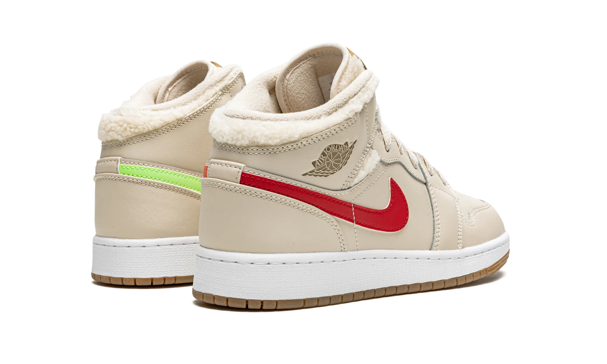 Quick Workout Air Jordan 1 Mid UTL GS "Fleece"