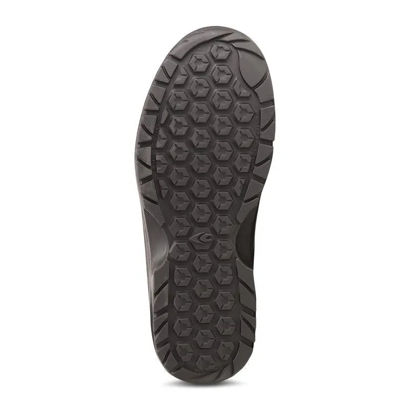 Zip Up Style Neat Shape Solid Composite Toe Leather Safety Shoes Solidsdpr