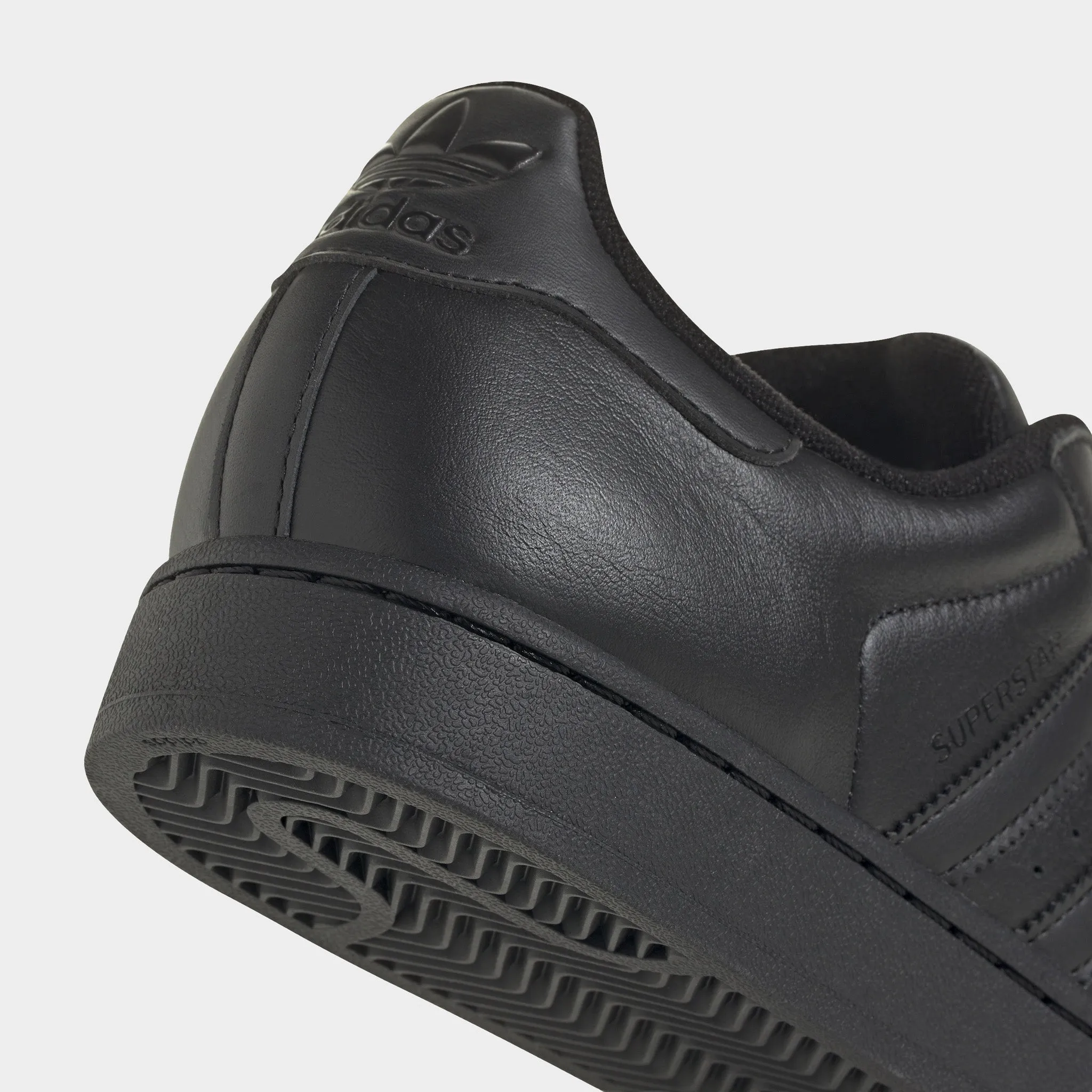 adidas Superstar II Black / Black - Black Comfy lining