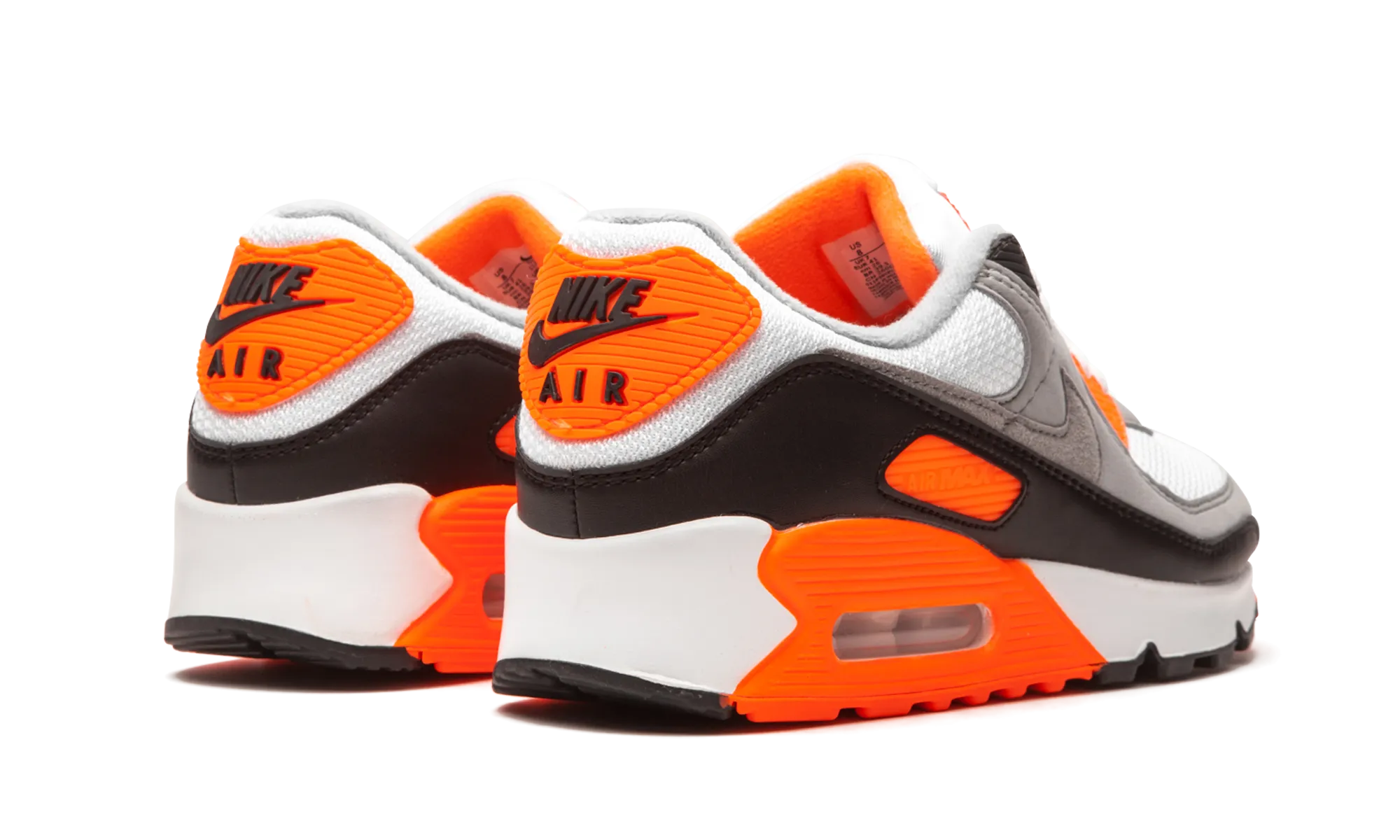 wide shoes countryside running shoes Air Max 90 "Total Orange"