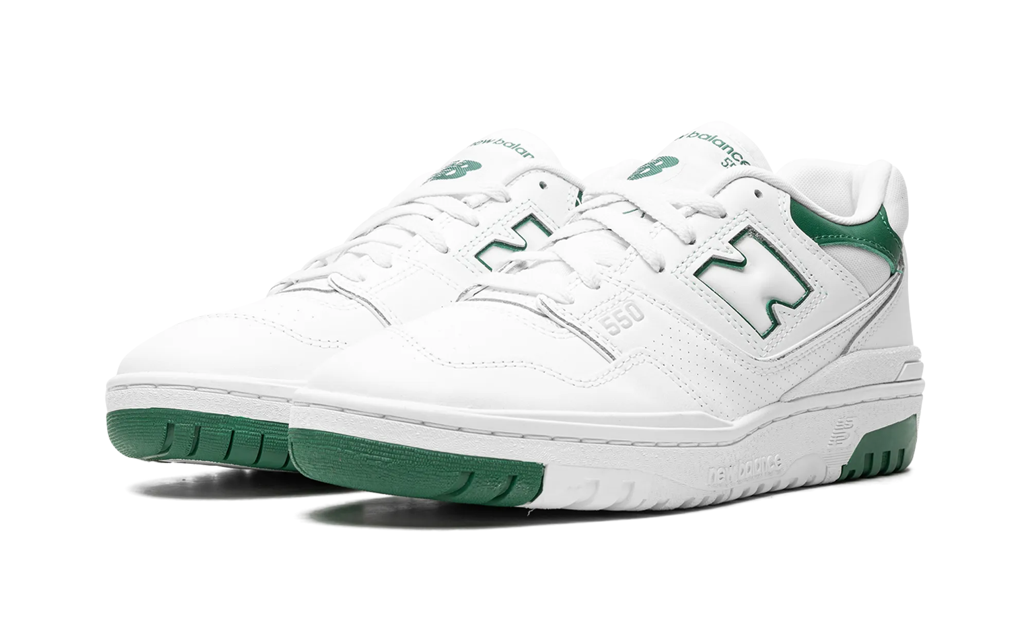 550 "White / Classic Pine" All-Terrain Comfort double - strap shoes