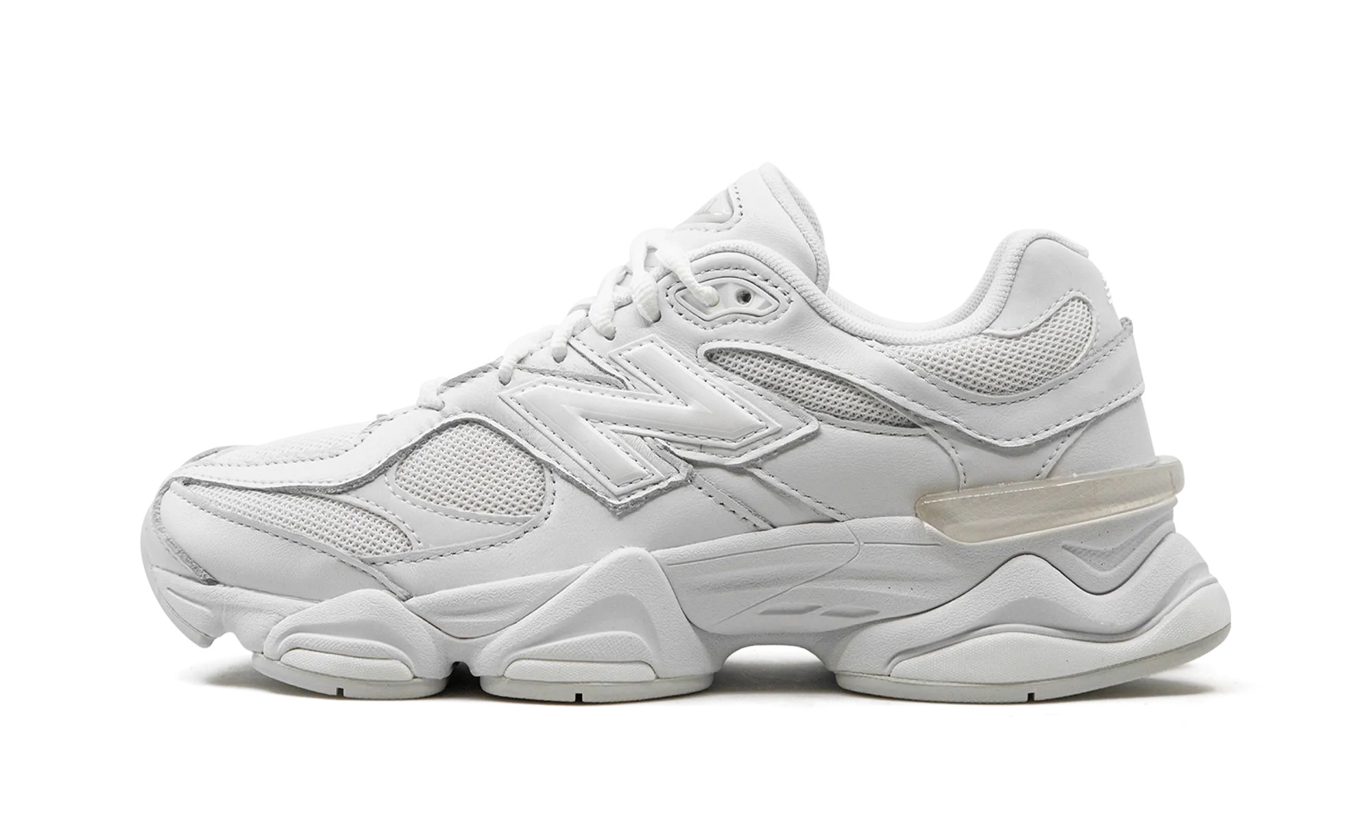 9060 "WHITE" leather upper durability