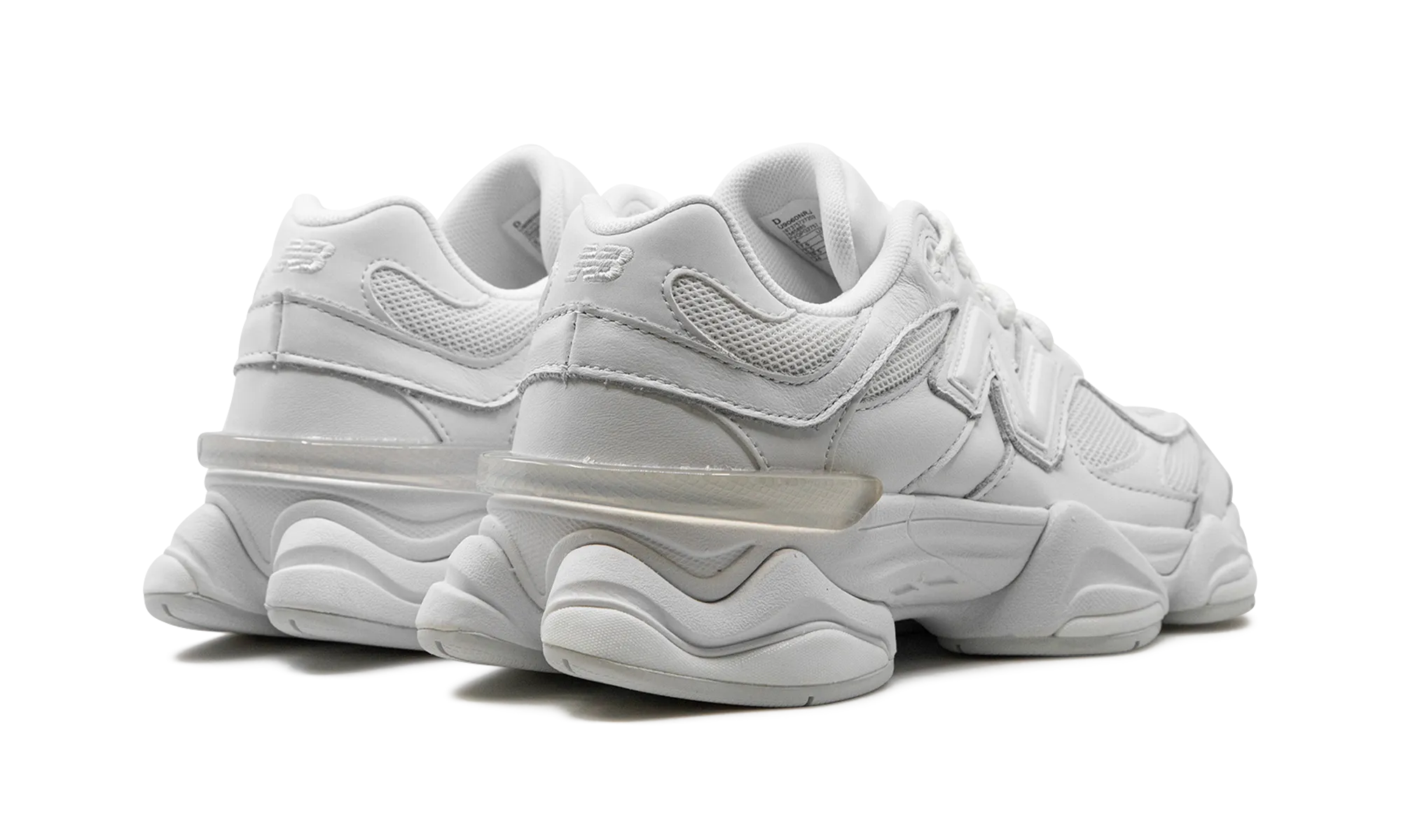 rubber - sole shoes 9060 "WHITE"