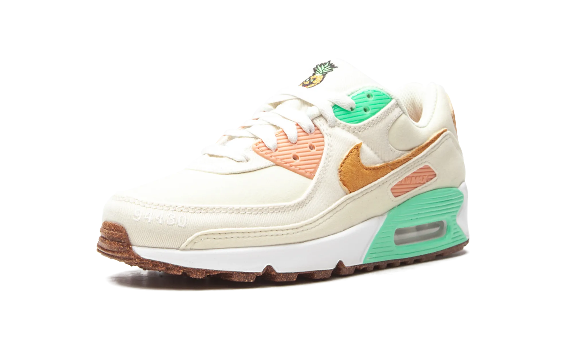 AIR MAX 90 LX MNS WMNS "Happy Pineapple" all - purpose shoes high - top protection