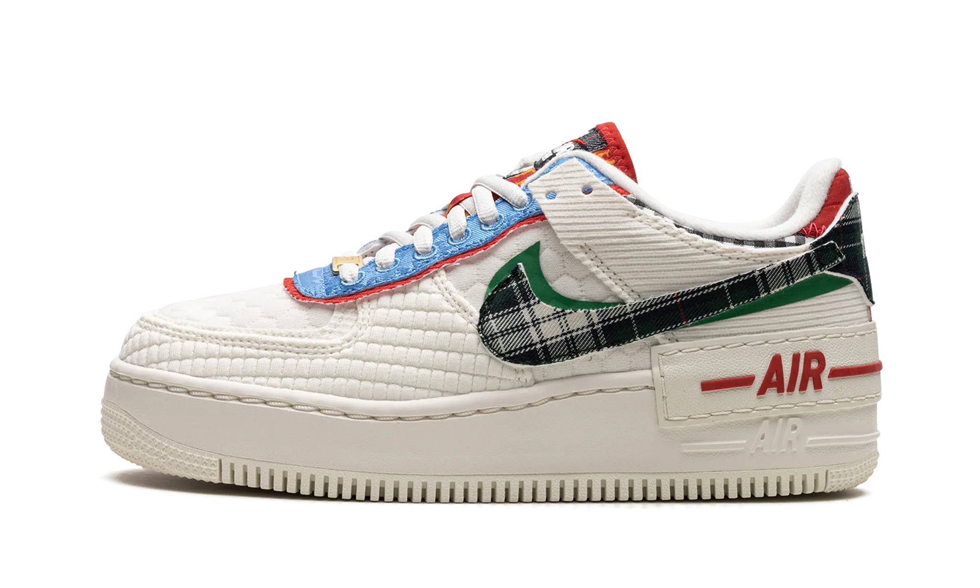 NIKE AIR FORCE 1 SHADO WMNS "Multi-Material" Landing Power