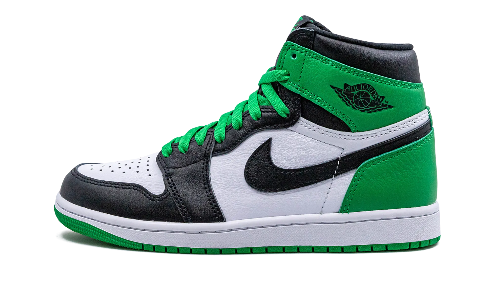 Shock Resistance Air Jordan 1 Retro High OG "Lucky Green"
